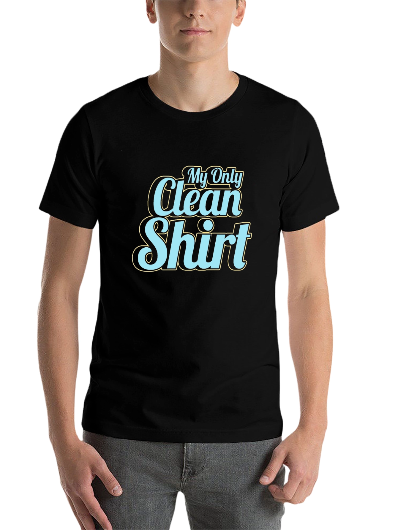 Black My Only Clean Shirt Graphic Tee view 7