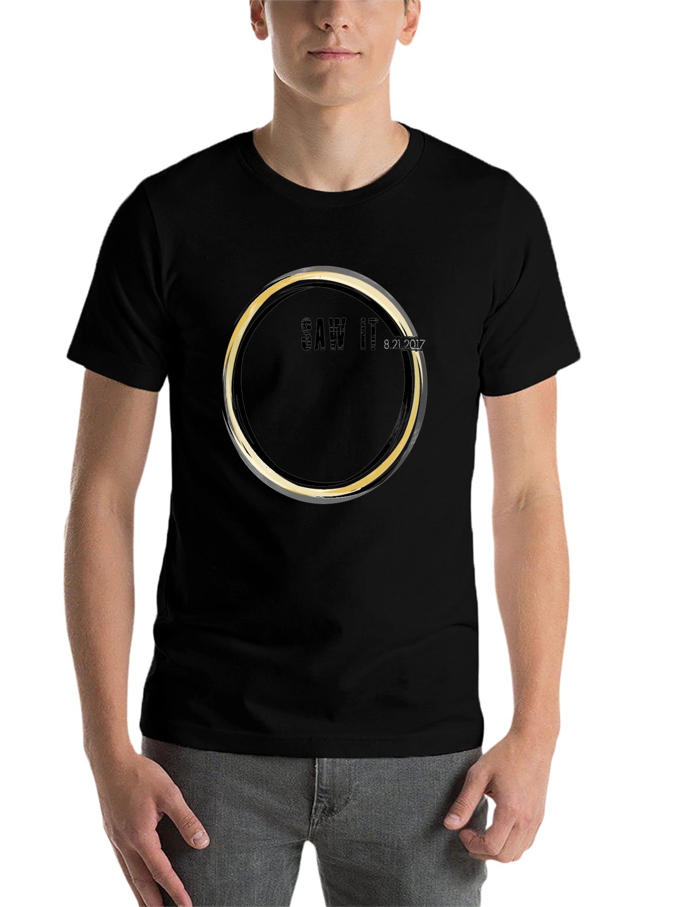 Black Black "Saw It" Eclipse Graphic Tee view 7