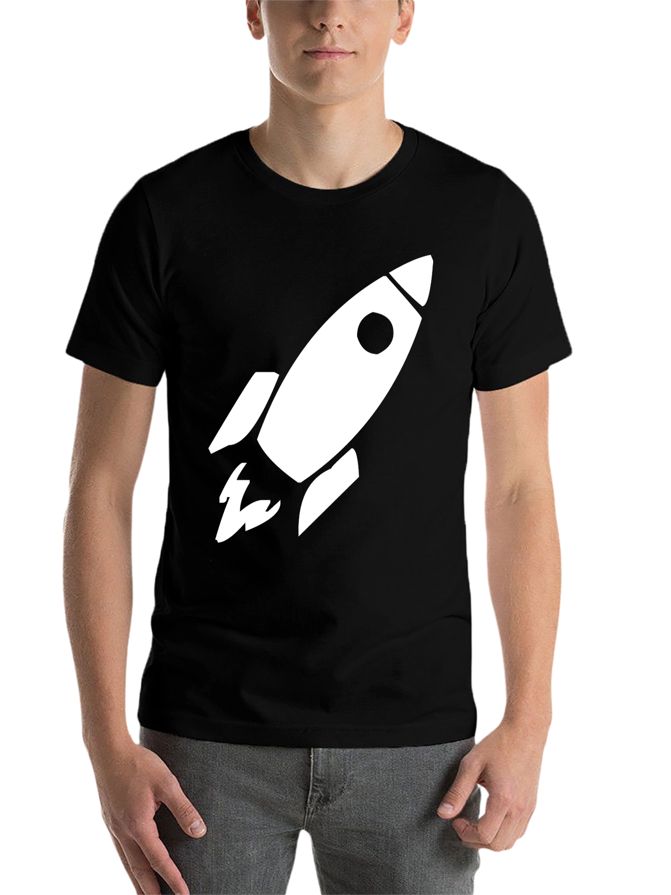 Rocket Graphic T-Shirt - Bold Style, Classic Fit - 7
