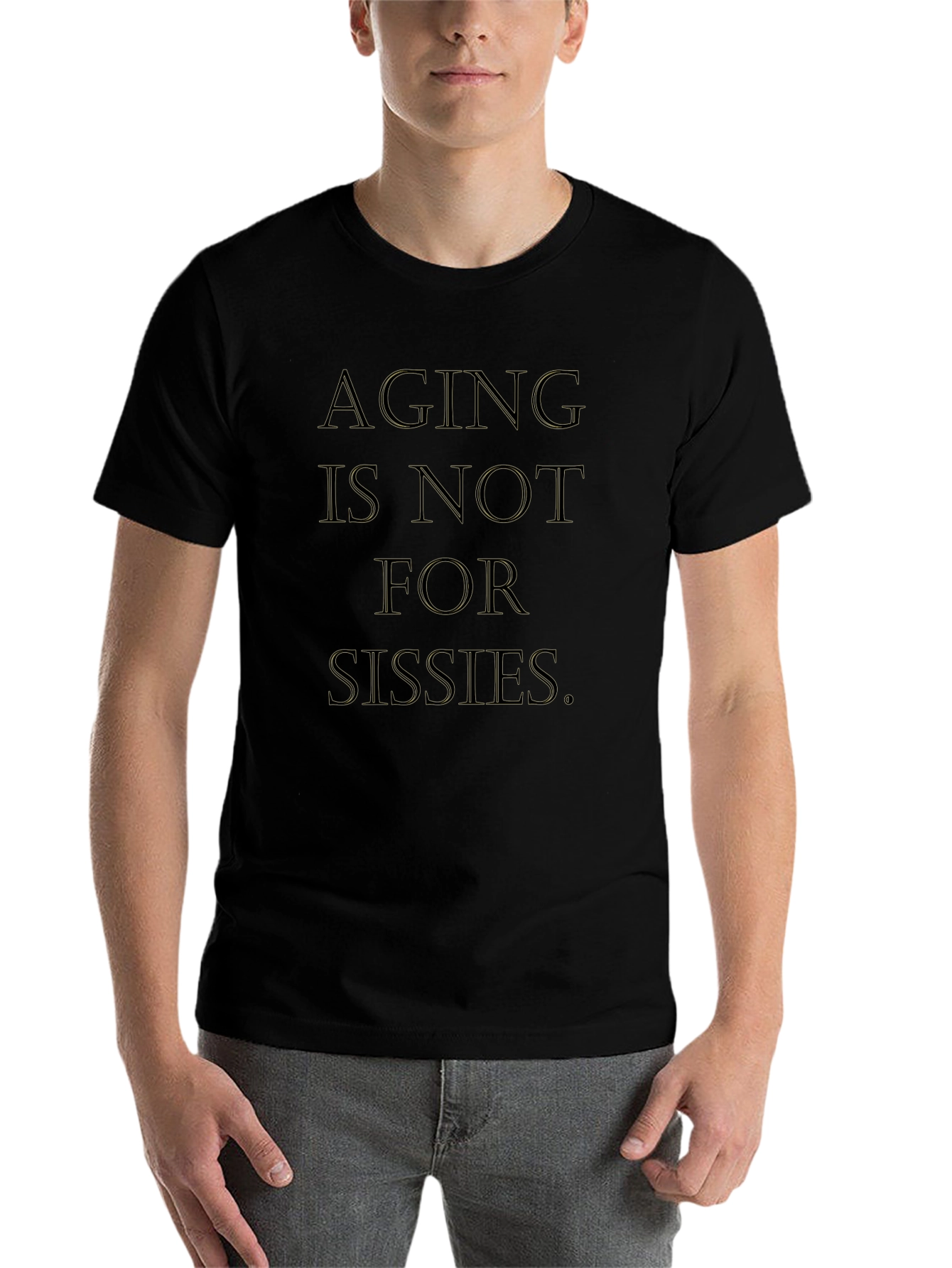 Black Aging is Not For Sissies Graphic Tee view 7