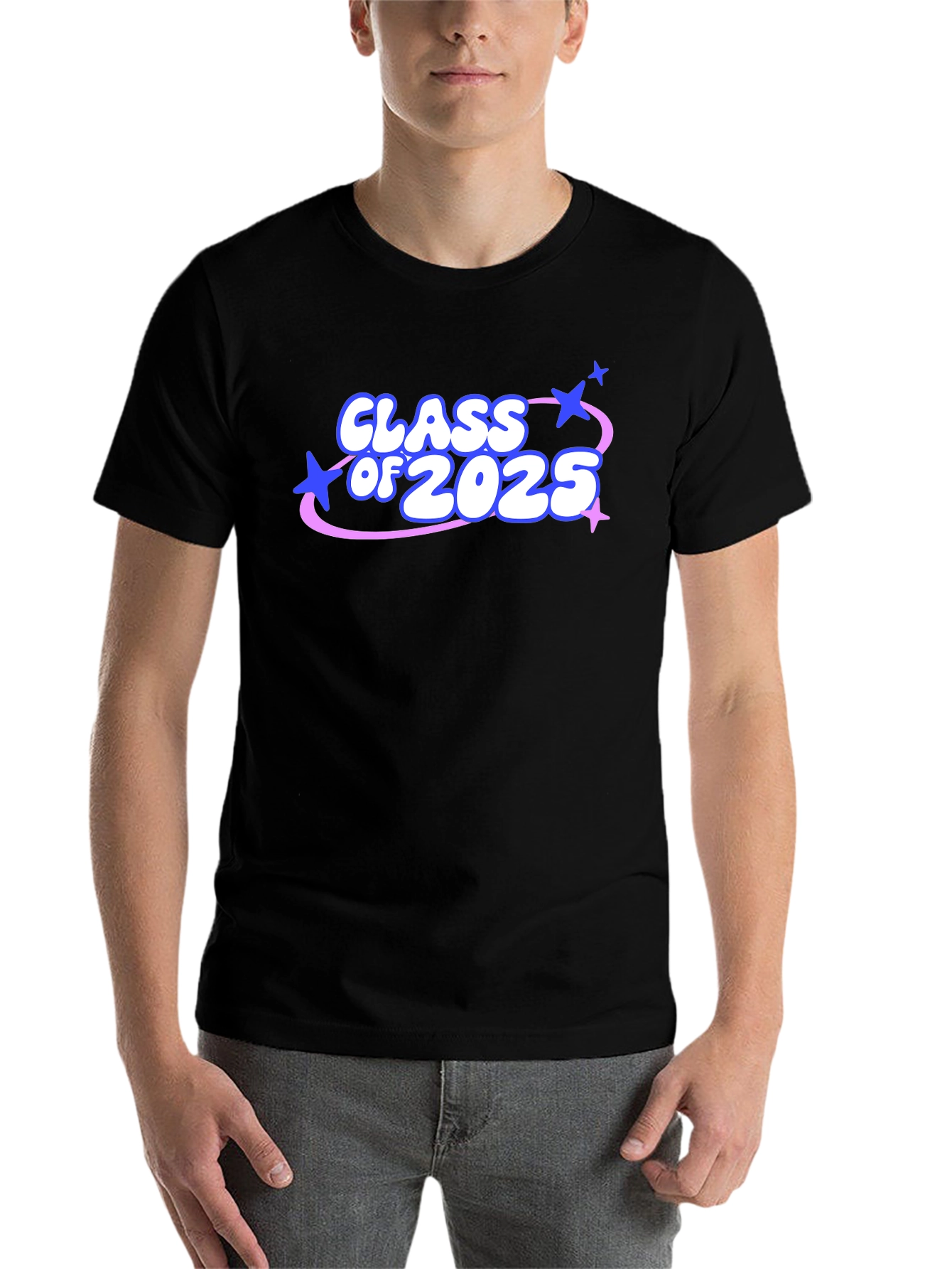 Black Class of 2025 Graphic Tee view 7