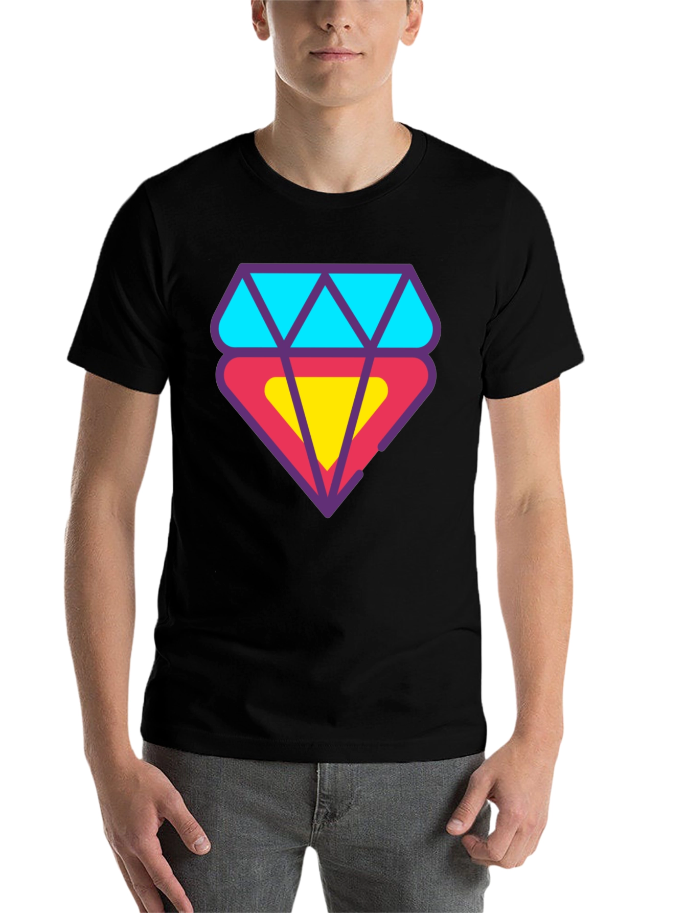 Black Diamond Graphic T-Shirt view 7