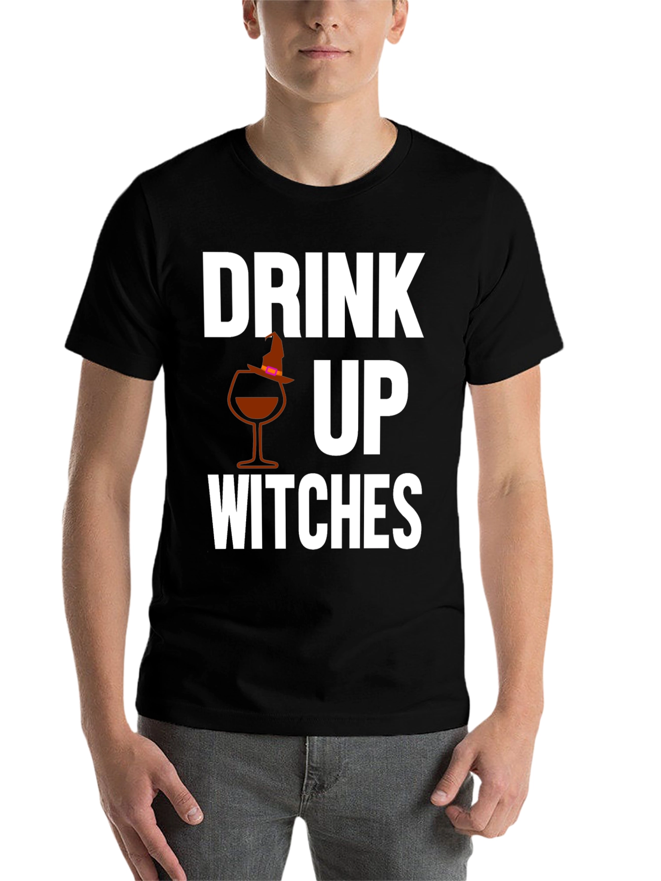 Drink Up Witches Graphic T-Shirt - 7