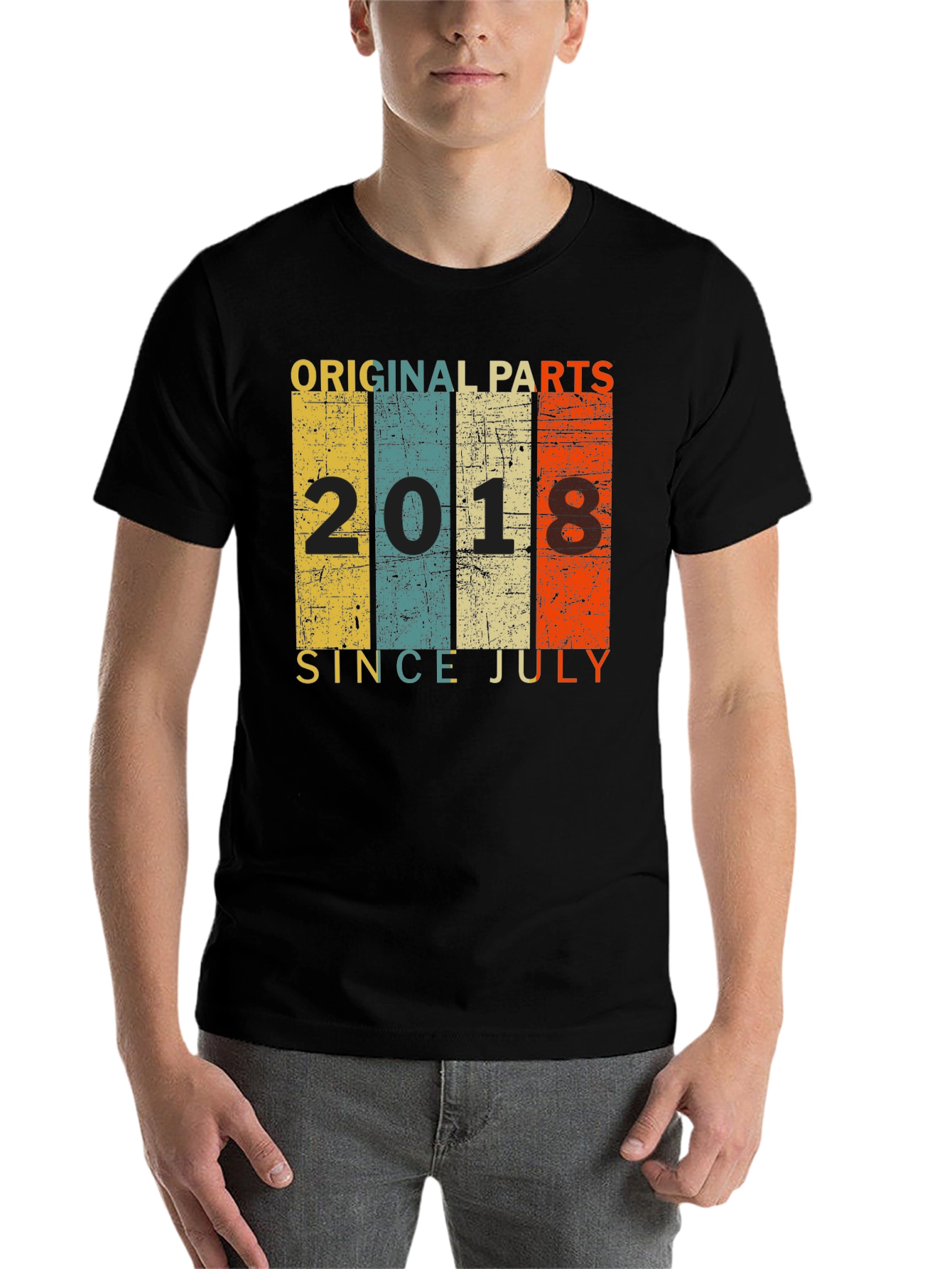 Black Original Parts 2018 Since July T-Shirt view 7