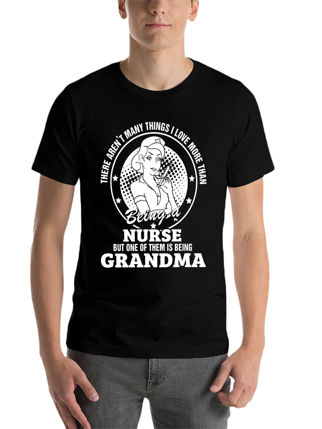Nurse Grandma T-Shirt - Gift for Nursing Grandmothers - 7