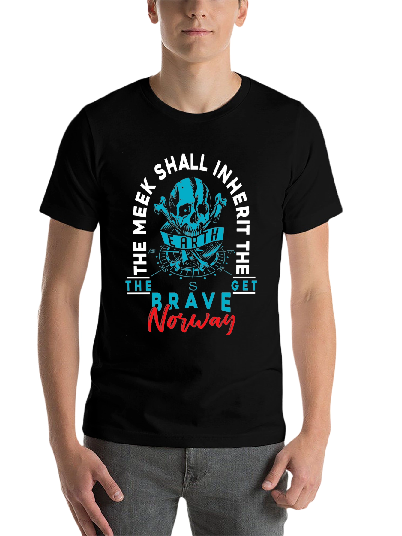 Black Meek Shall Inherit T-Shirt view 7