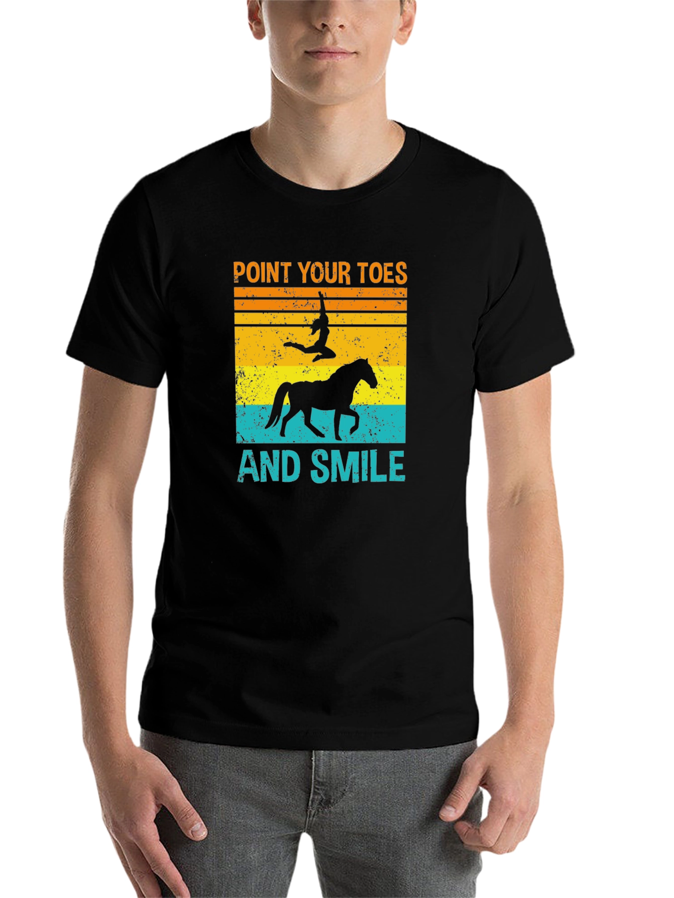 Black Point Your Toes & Smile T-Shirt view 7