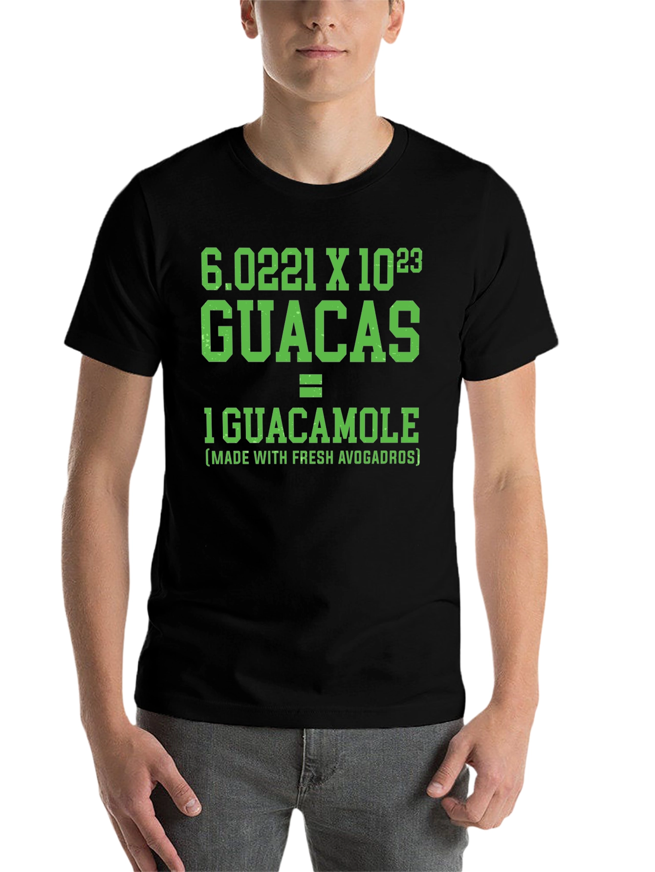 Guacamole Equation T-Shirt: Fresh Avogadros - 7