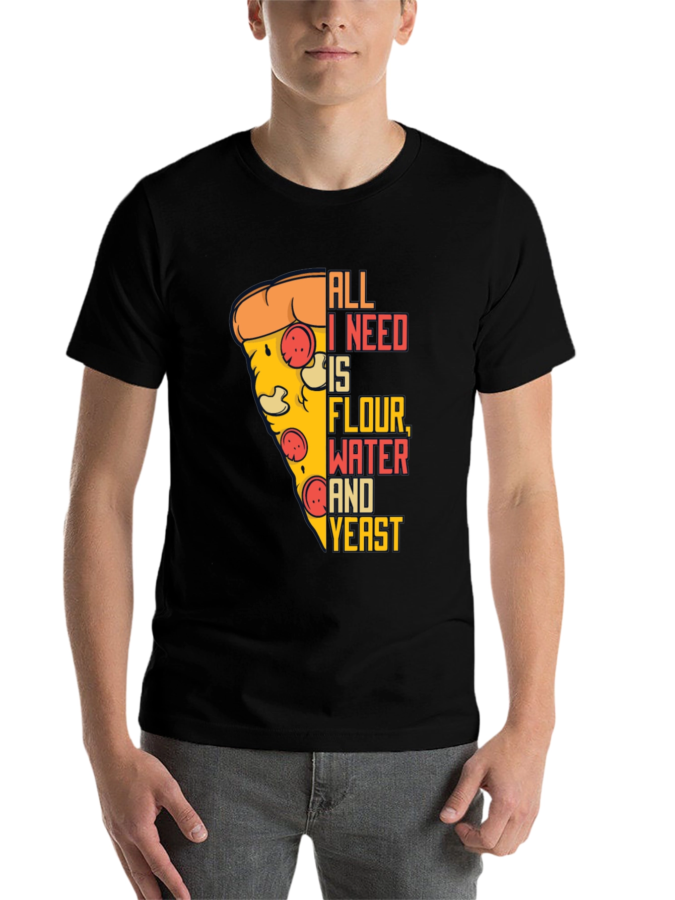 Pizza Lover T-Shirt - All I Need Is... - 7