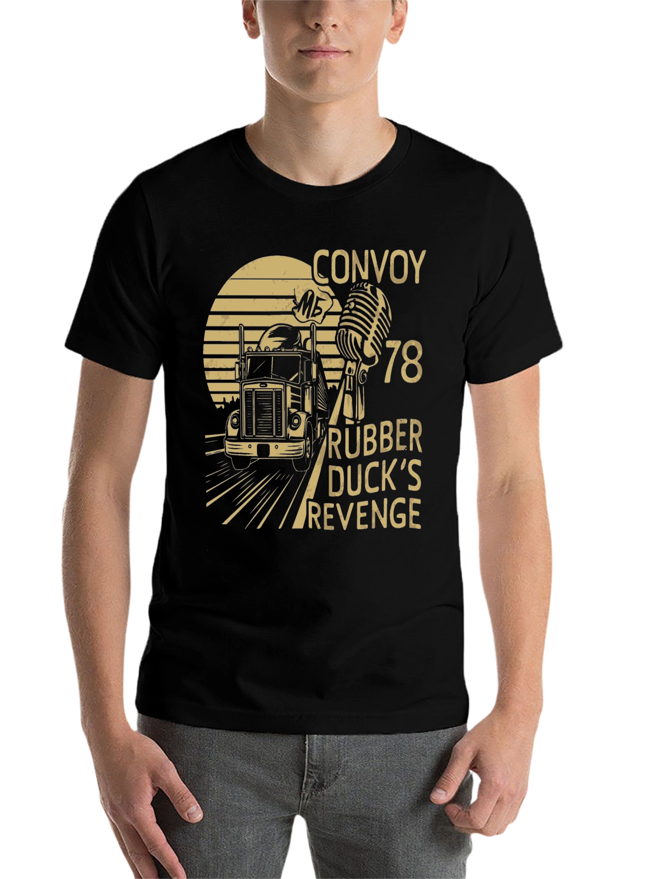 Black Convoy '78 Rubber Duck's Revenge T-Shirt view 7