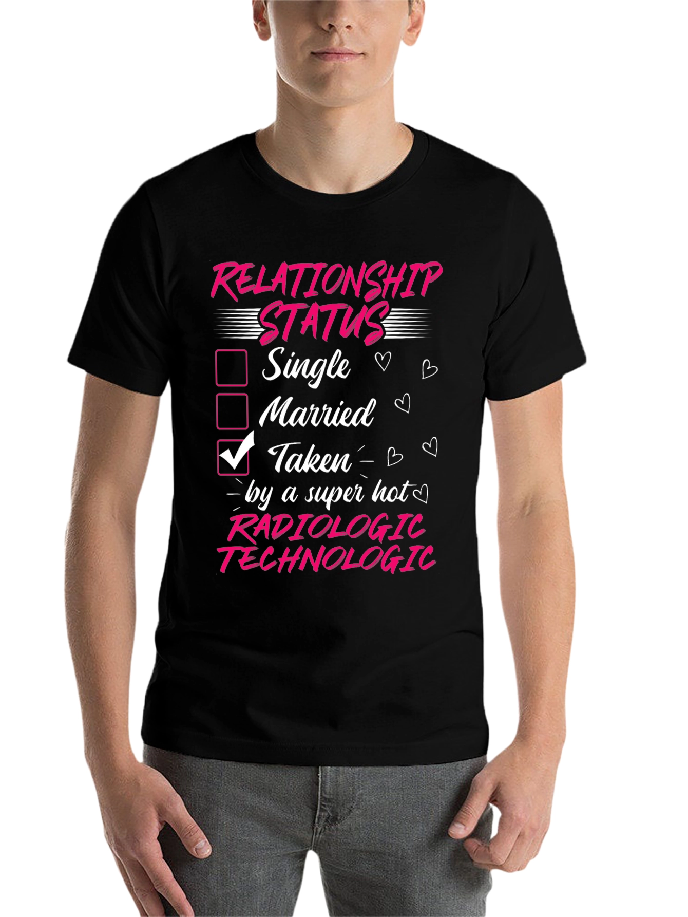 Black Radiologic Technologist Taken T-Shirt view 7