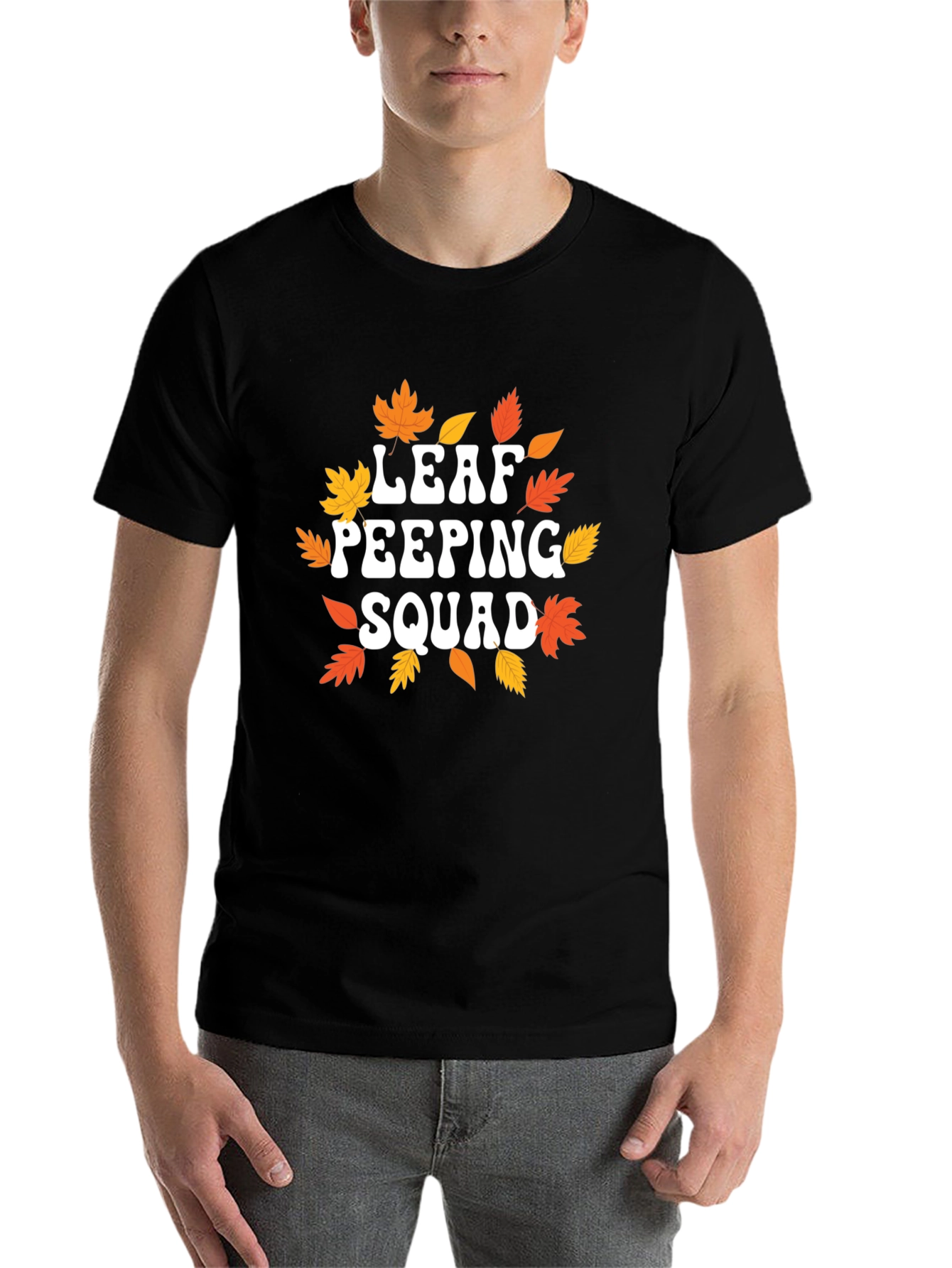 Leaf Peeping Squad T-Shirt, Fall Apparel - 7