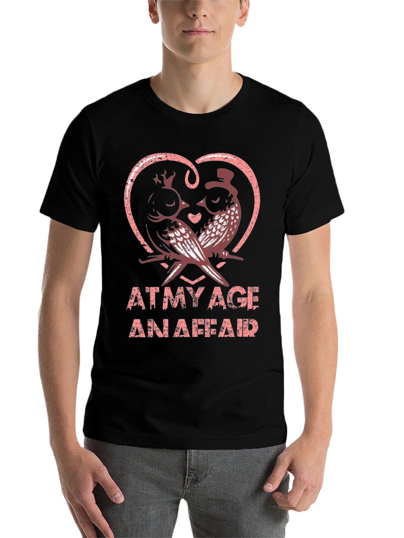 Black At My Age An Affair T-Shirt view 7