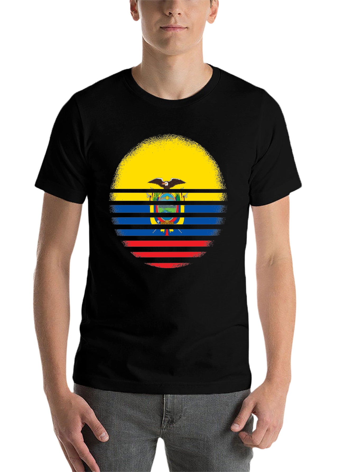Ecuador Flag T-Shirt - Patriotic Graphic Tee - 7