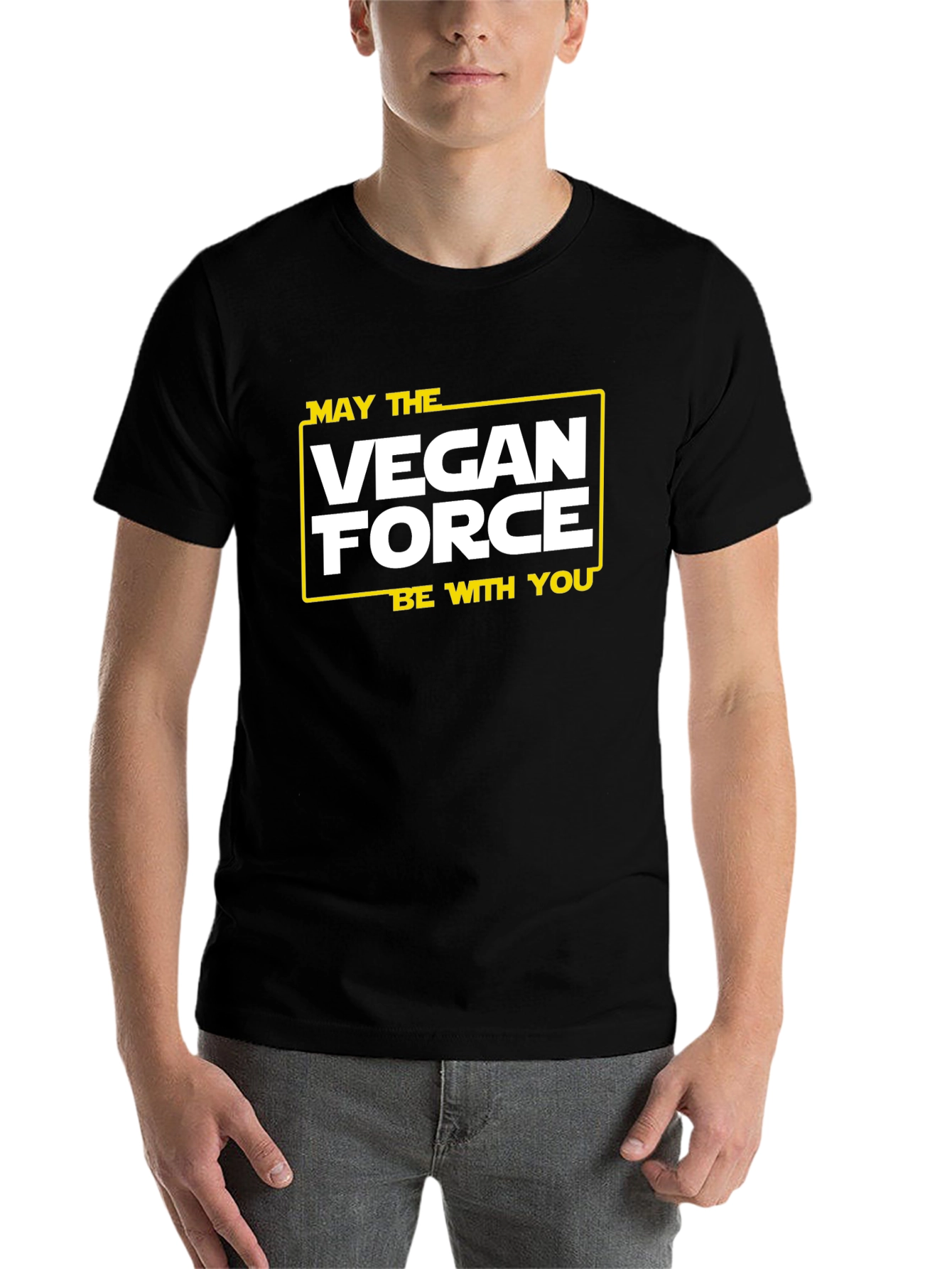 Vegan Force T-Shirt - May the Vegan Force Be With You - 7