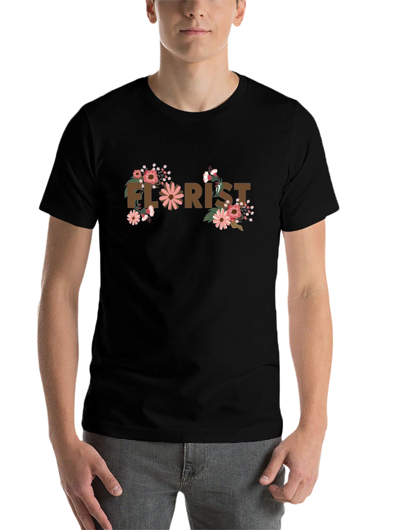 Floral Florist Graphic T-Shirt - 7