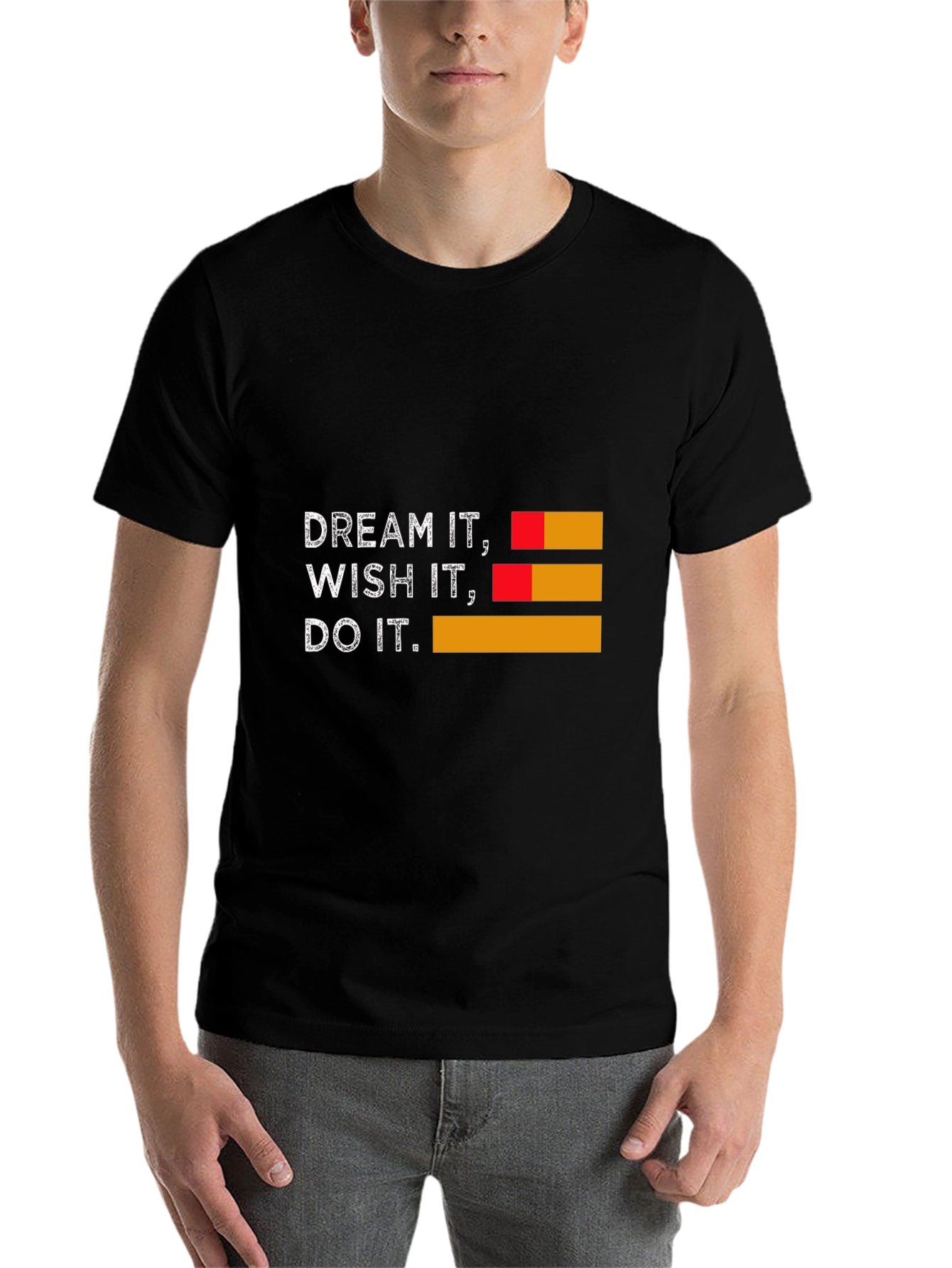 Black Dream Wish Do It T-Shirt view 7