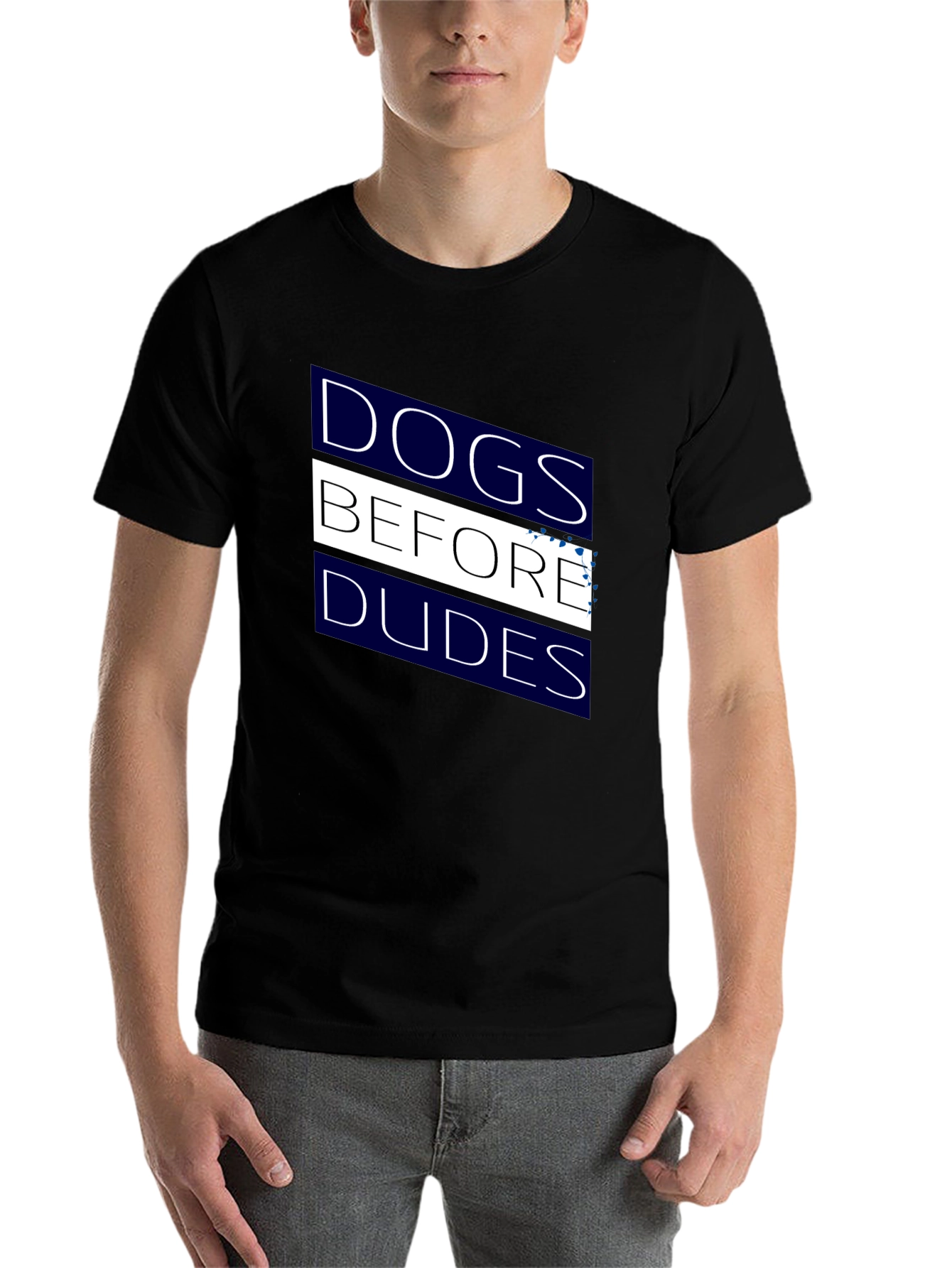 Dogs Before Dudes Graphic T-Shirt - 7