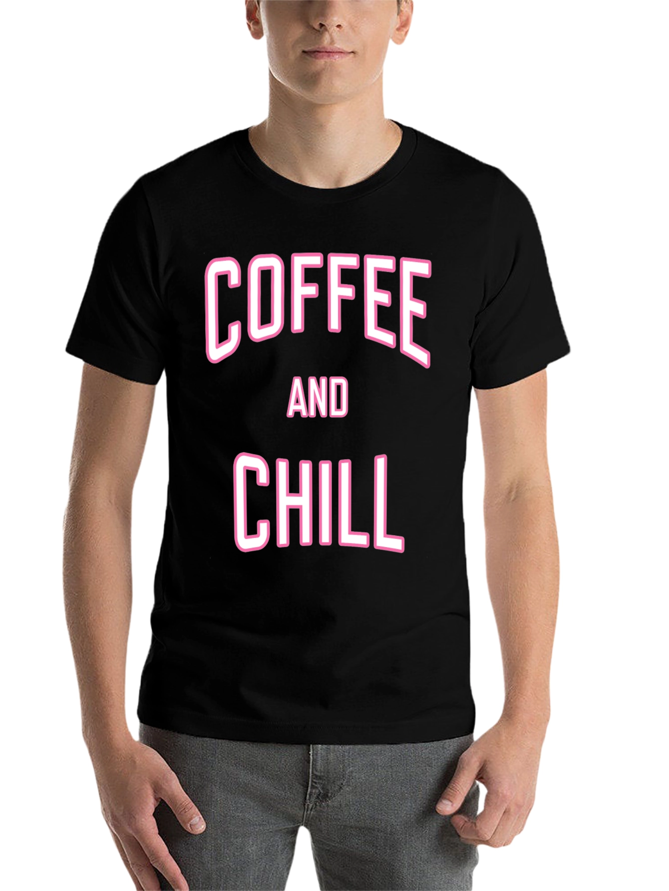 Black Coffee and Chill Graphic T-Shirt view 7