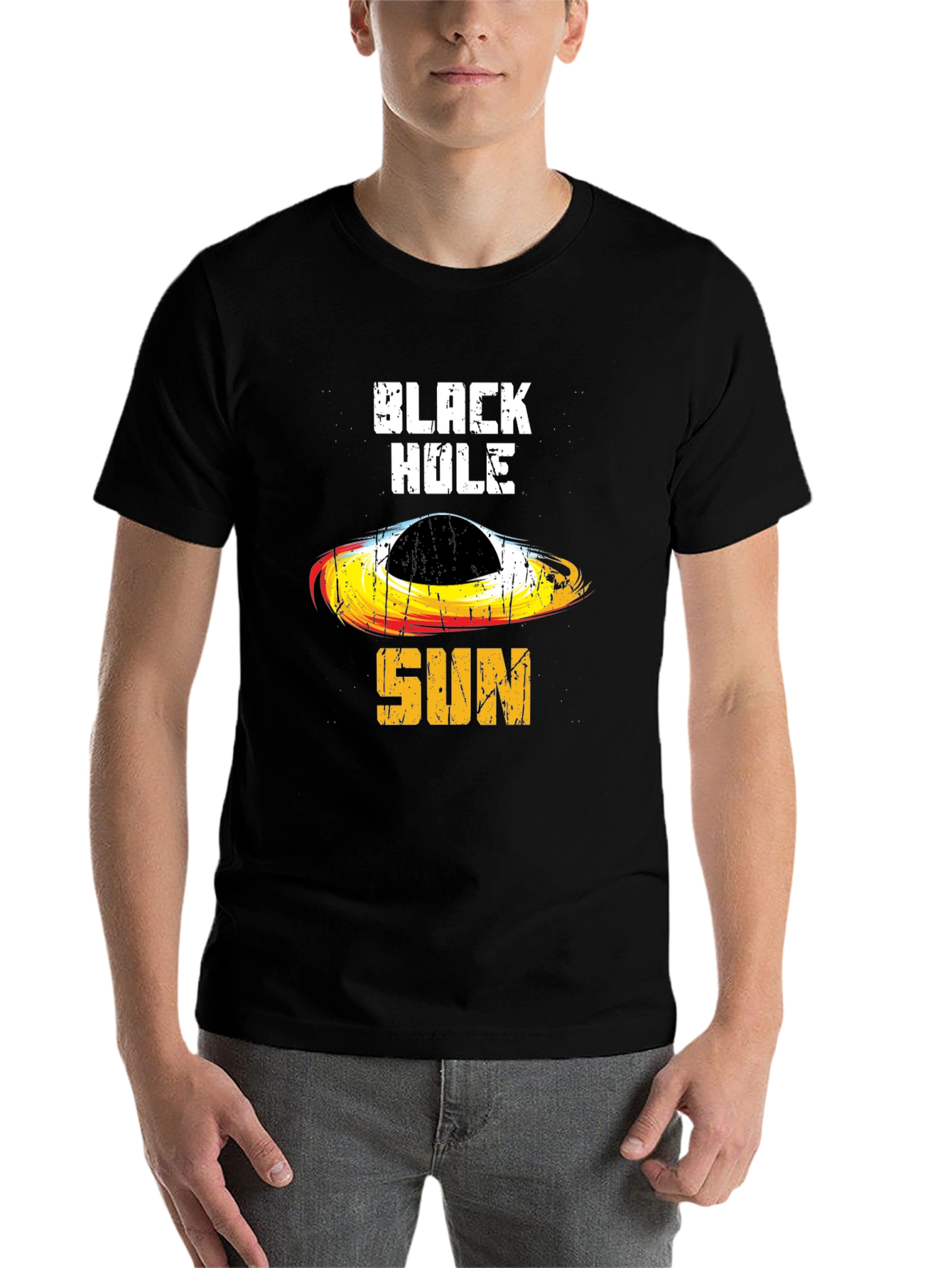 Black Black Hole Sun Graphic Tee view 7