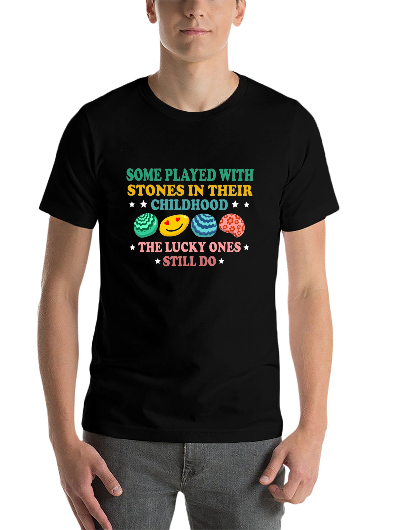Black Stone Childhood T-Shirt view 7
