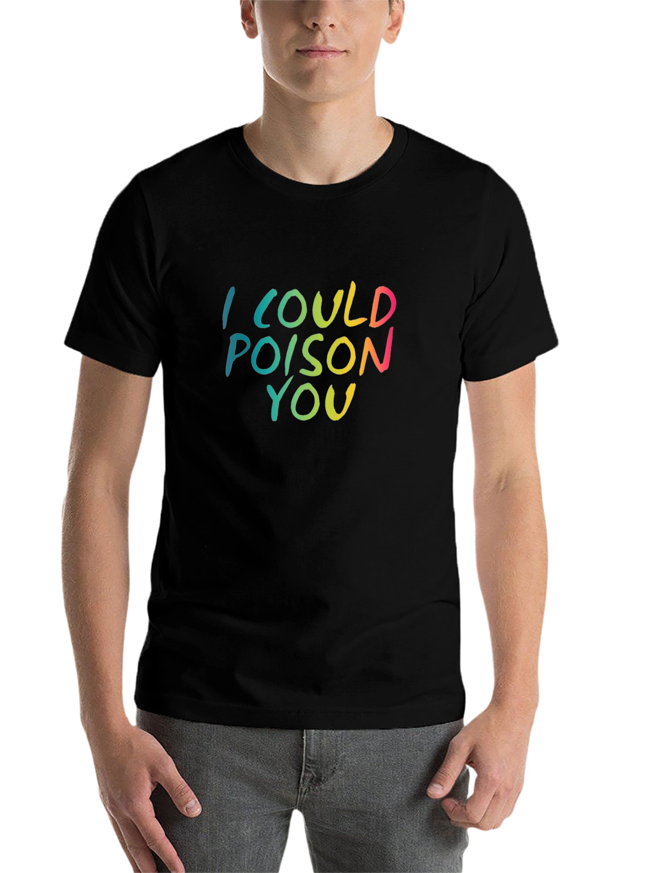 I Could Poison You Graphic Tee - Black - 7