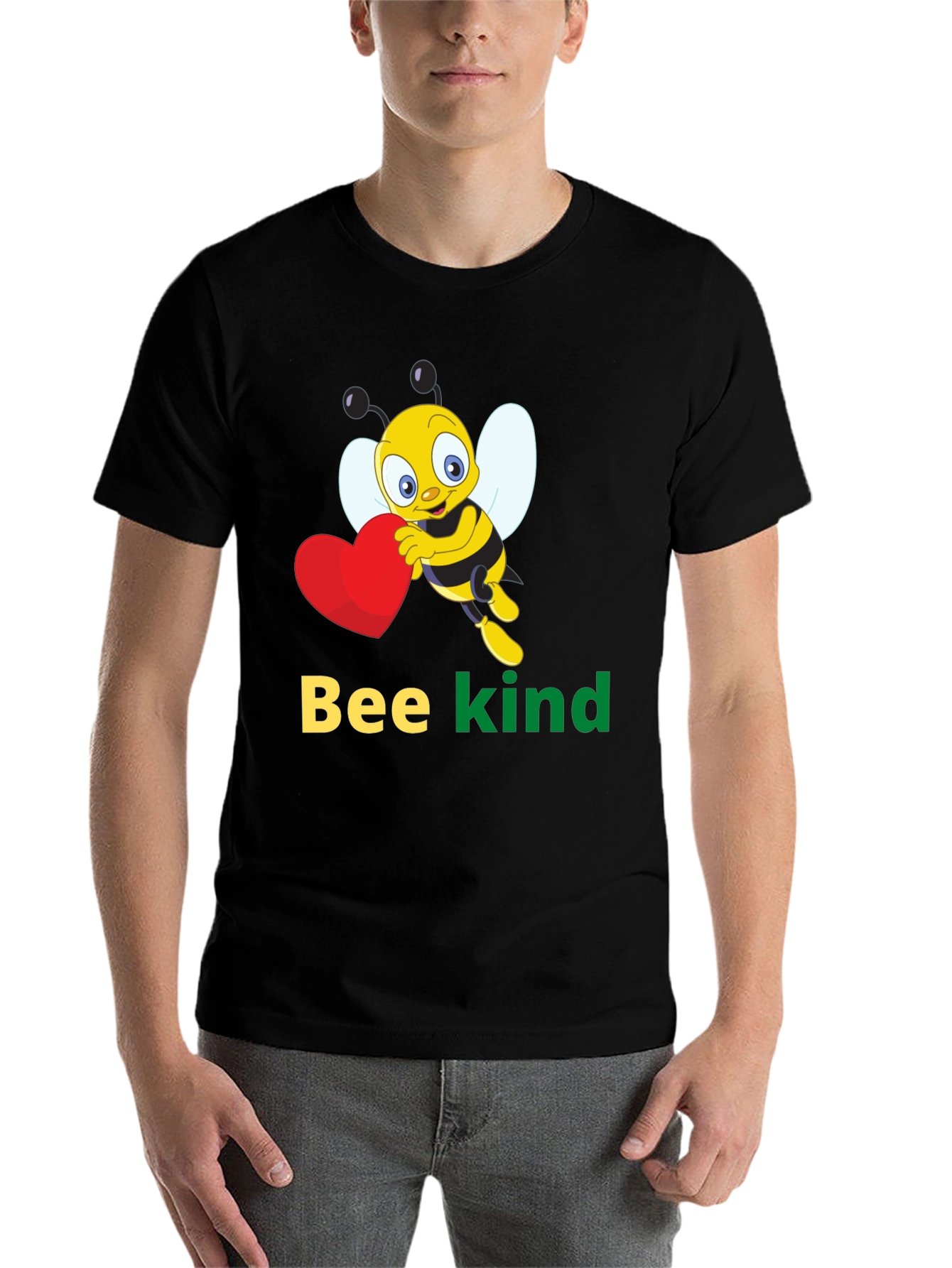 Black Bee Kind Graphic T-Shirt view 7