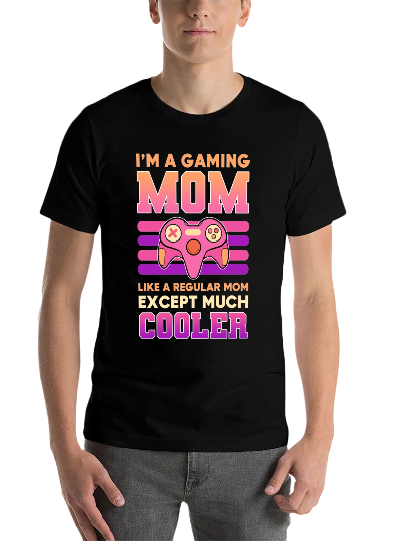 Gaming Mom Graphic T-Shirt - Gamer Mother Tee - 7