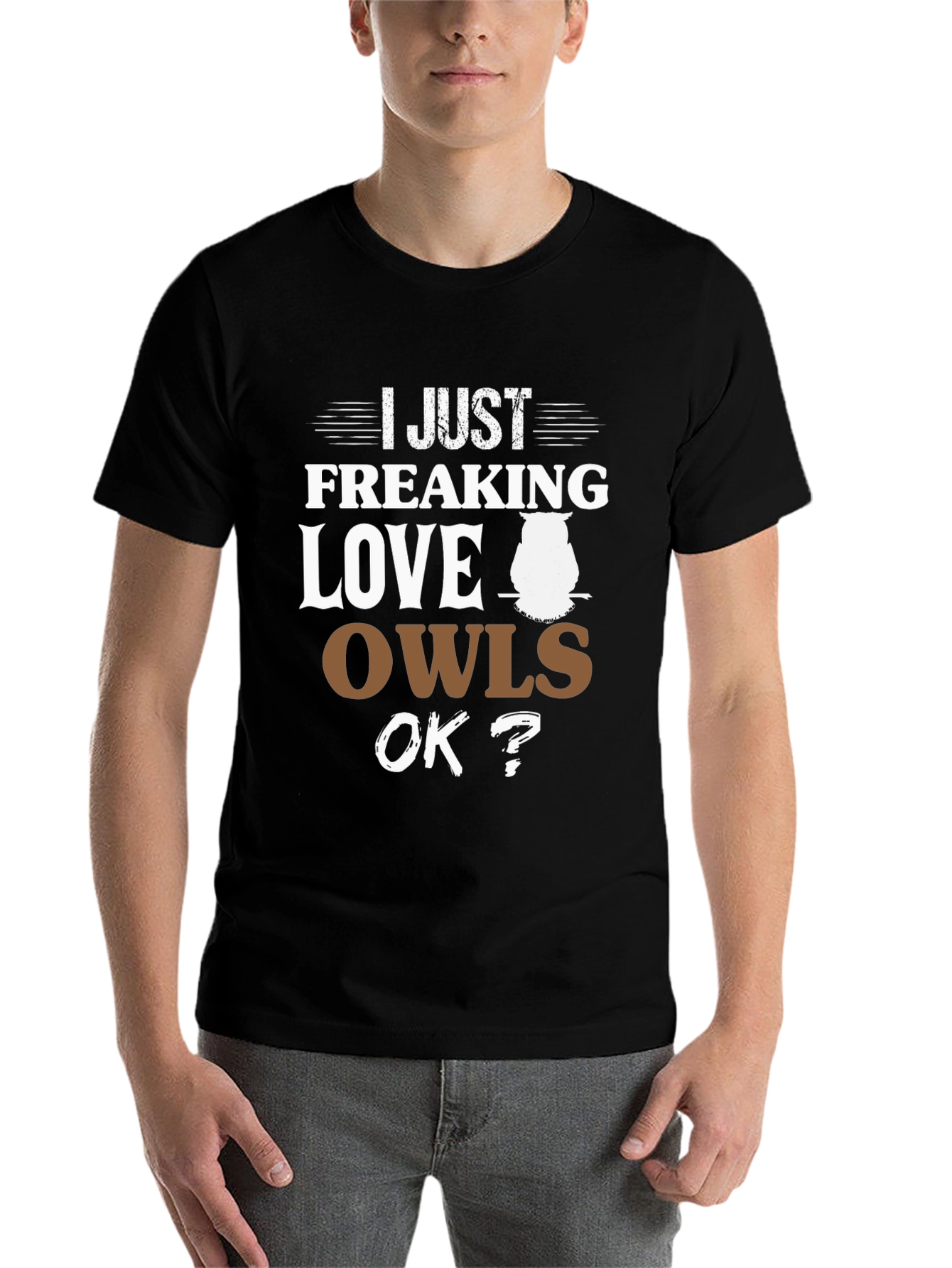 I Just Freaking Love Owls T-Shirt - 7