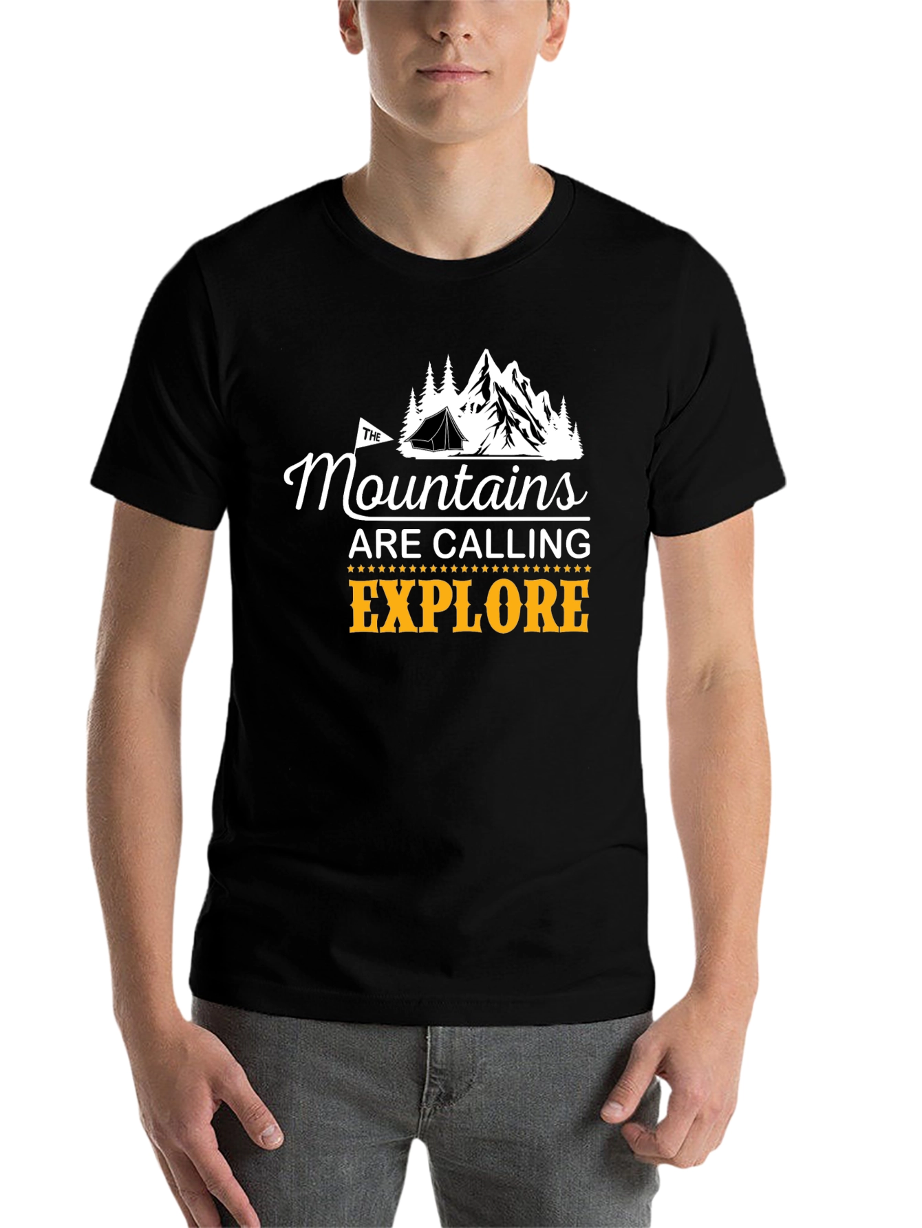 Black Mountains Are Calling Graphic Tee view 7