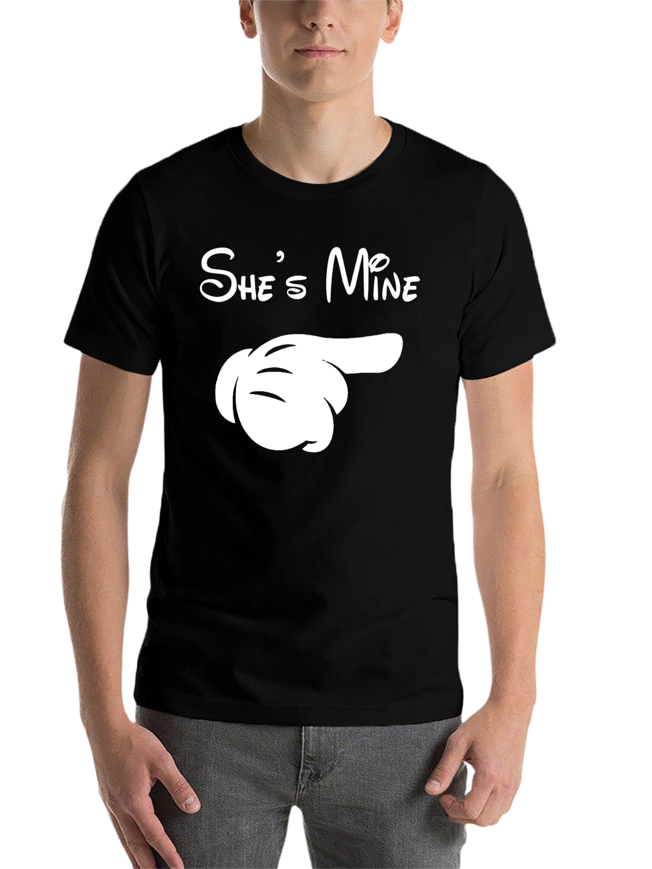 She's Mine Matching Couple T-Shirt - 7