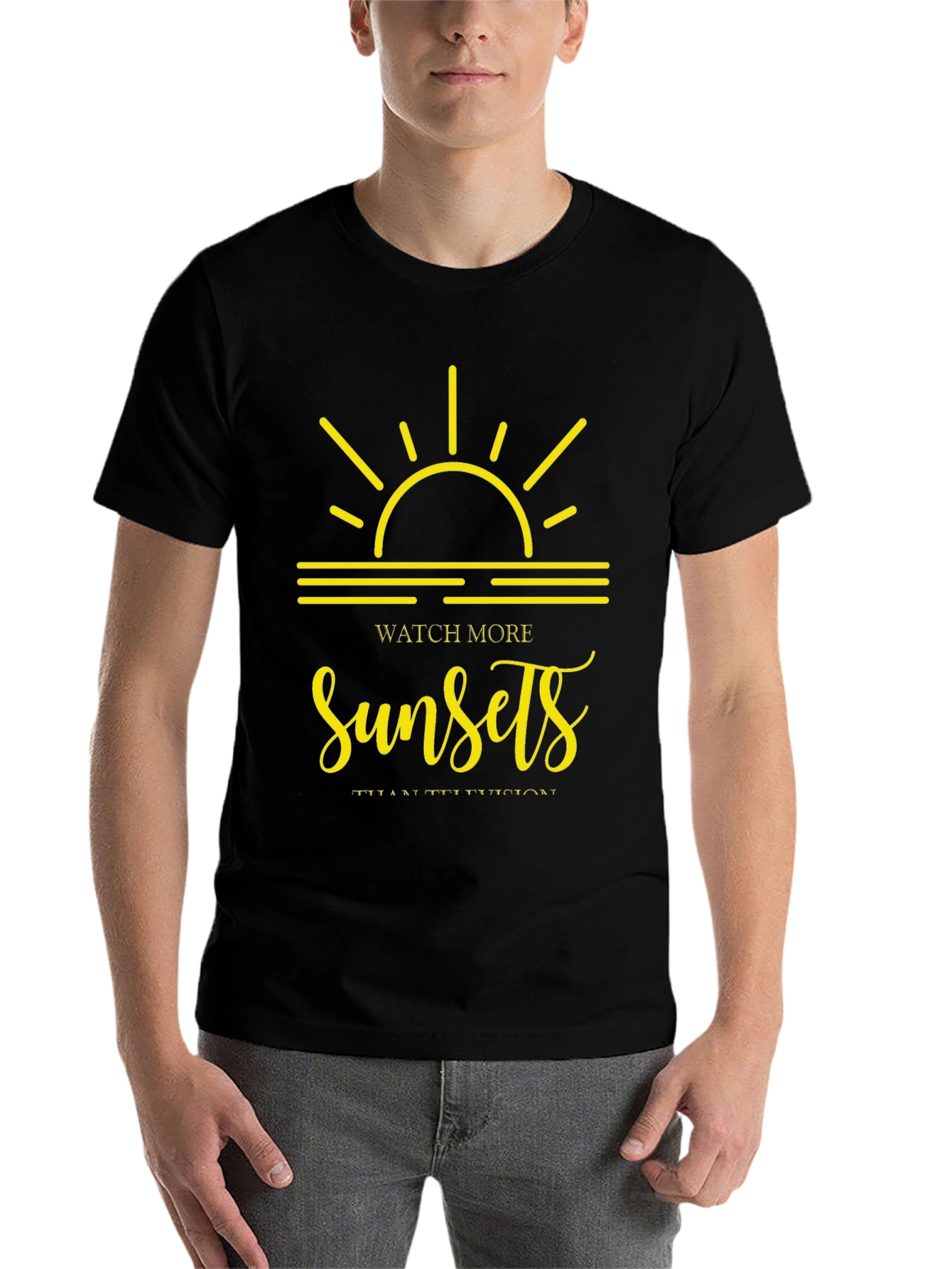 Black Watch More Sunsets Graphic Tee view 7