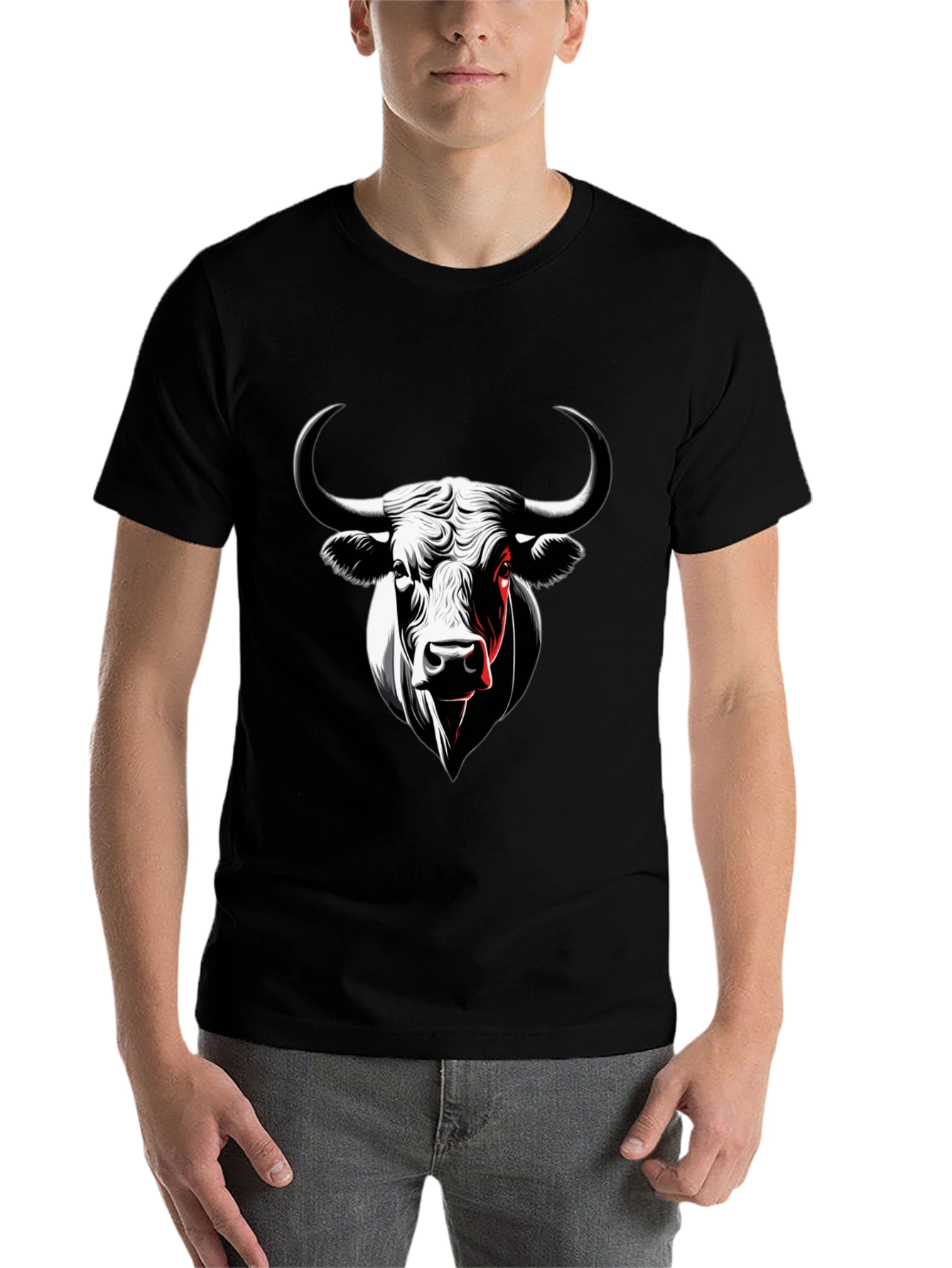 Black Black Bull Graphic Tee view 7
