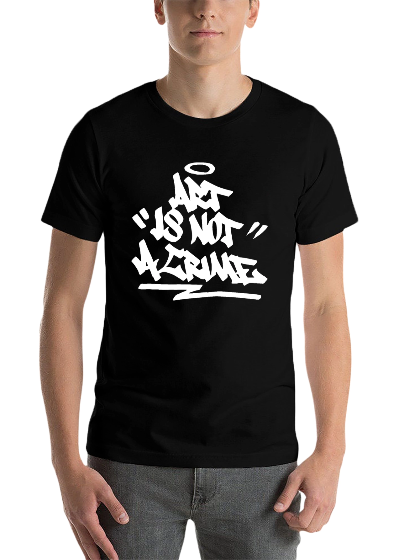Black Art Is Not A Crime Graphic Tee - Unisex view 7