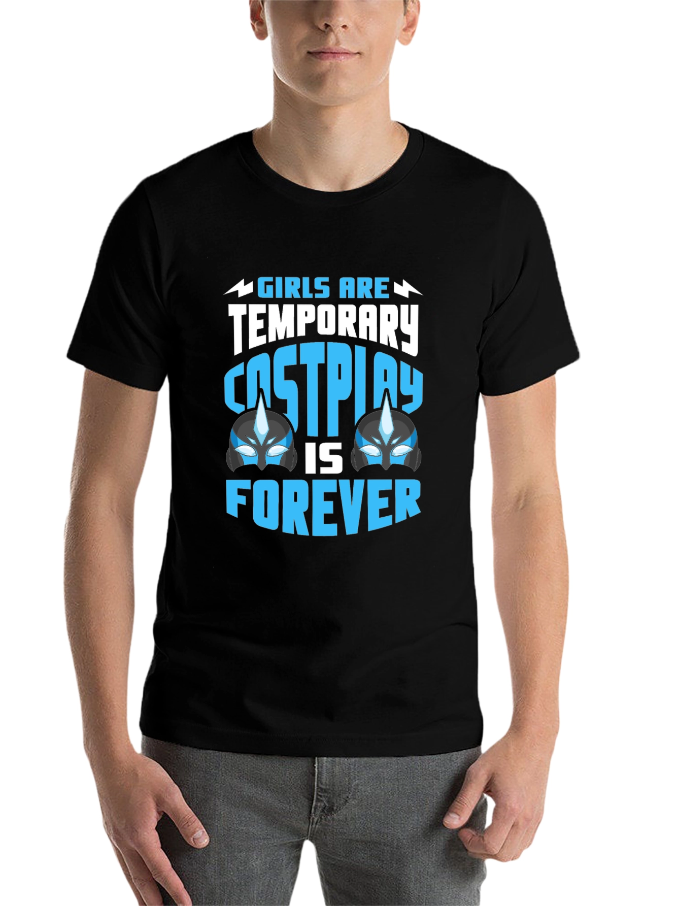 Black Cosplay is Forever Graphic Tee view 7