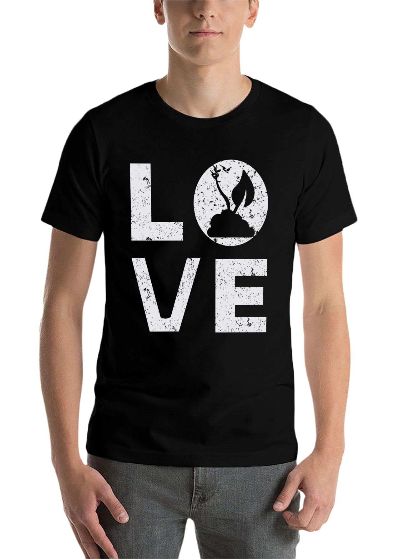 Black Love Gardening T-Shirt - Plant Lovers Tee view 7