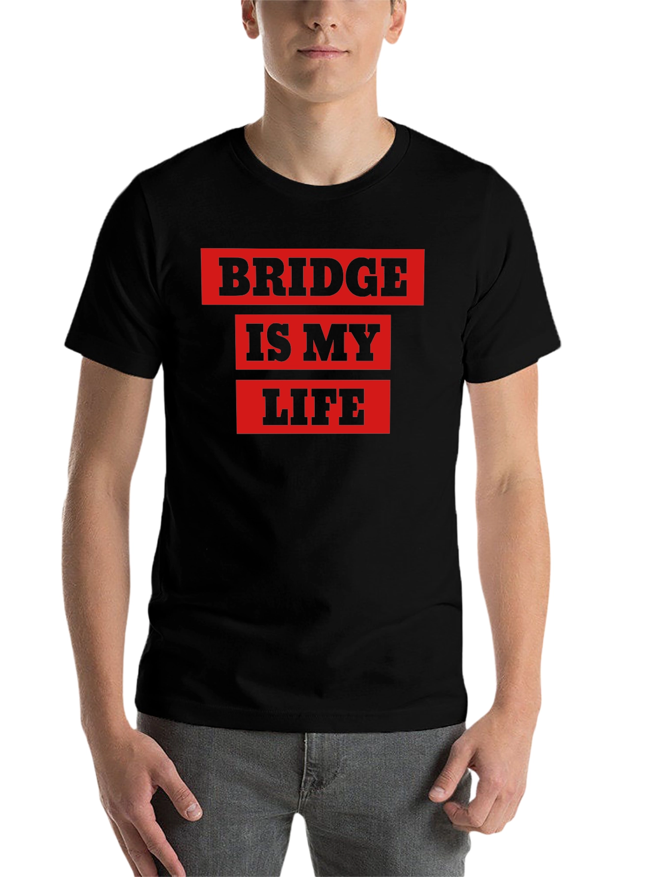 Black Bridge is My Life Graphic T-Shirt view 7