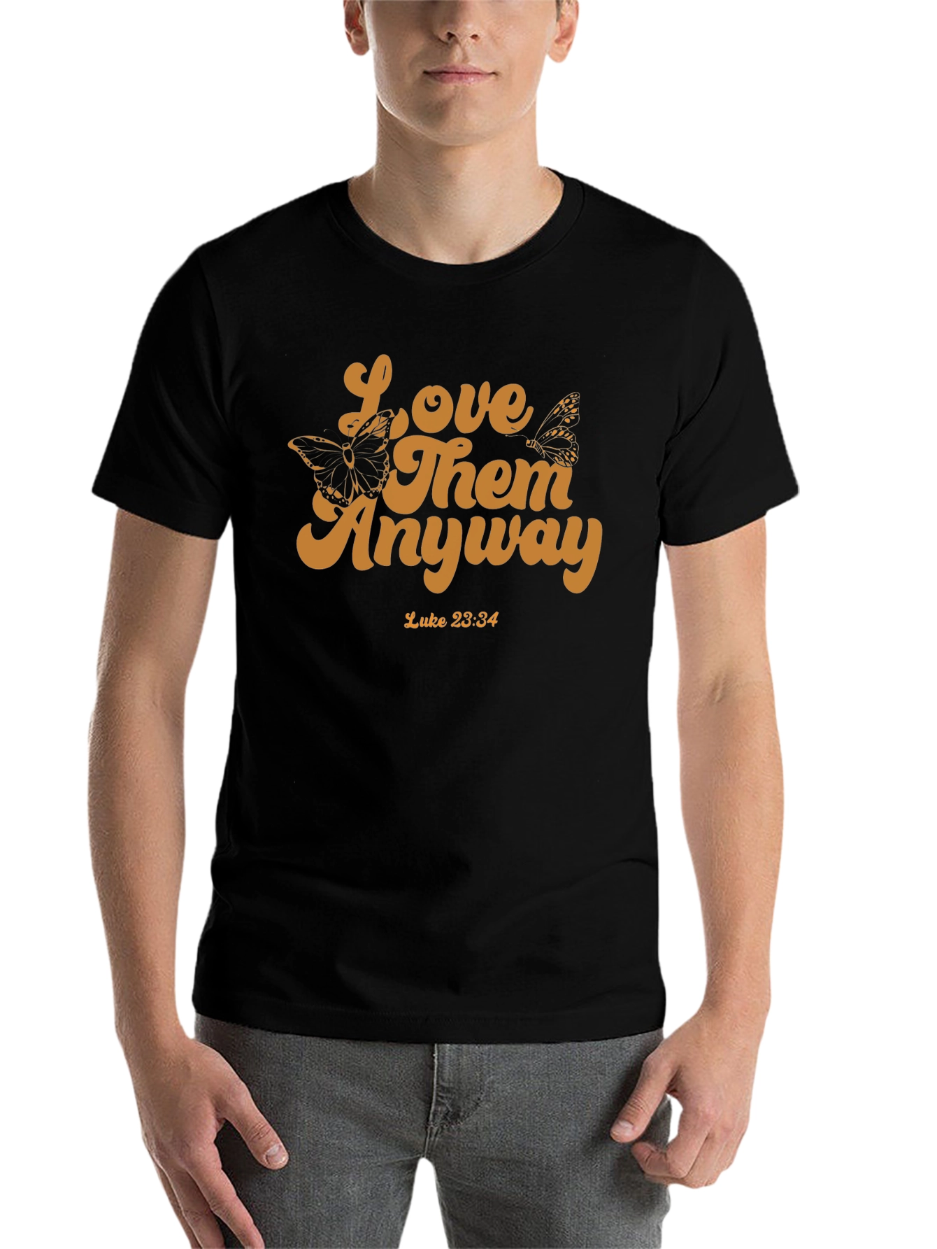 Black Love Them Anyway T-Shirt view 7