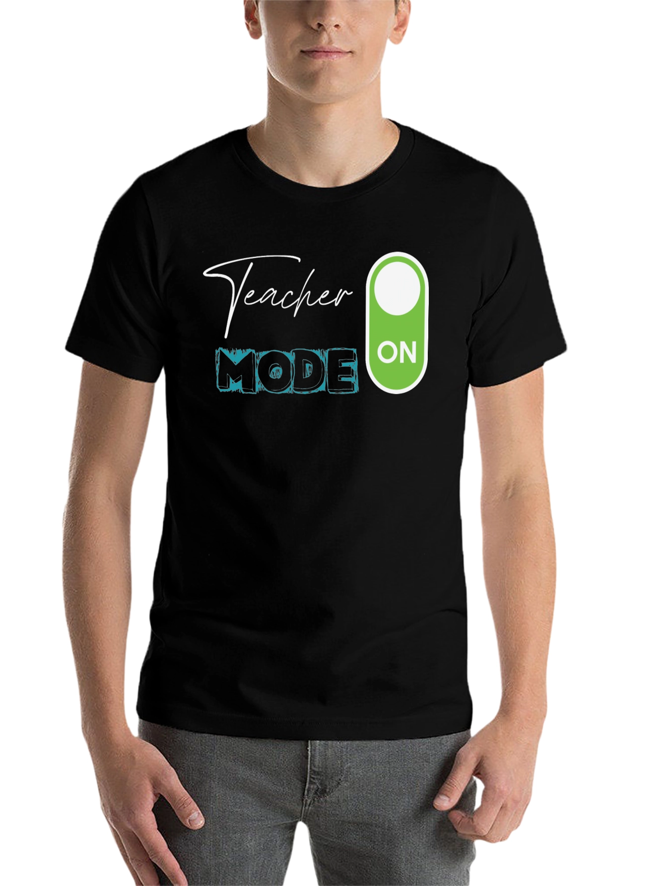 Black Teacher Mode On T-Shirt view 7