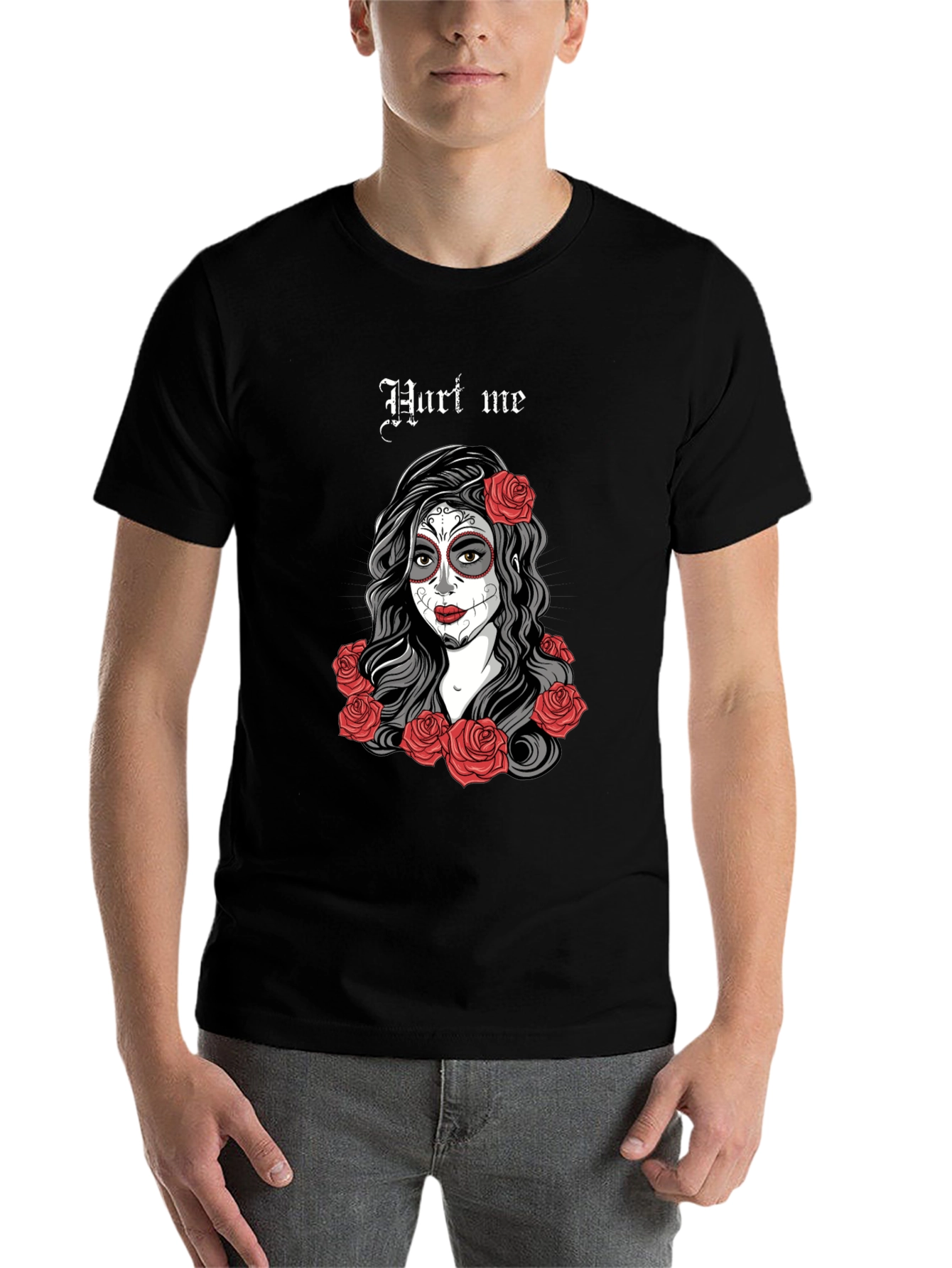 Day of the Dead T-Shirt - Sugar Skull Woman - 7