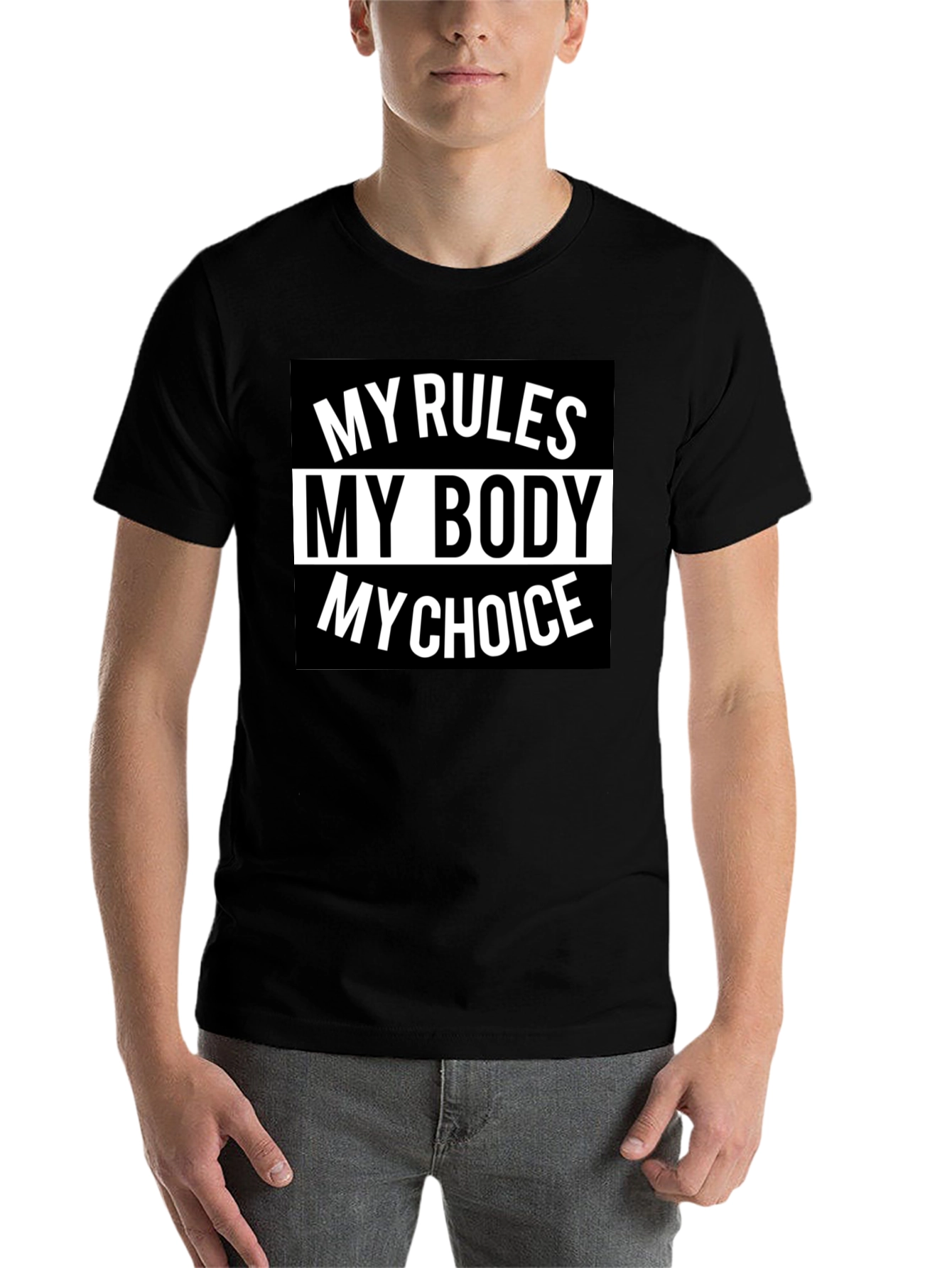 Black My Body, My Choice Graphic Tee view 7