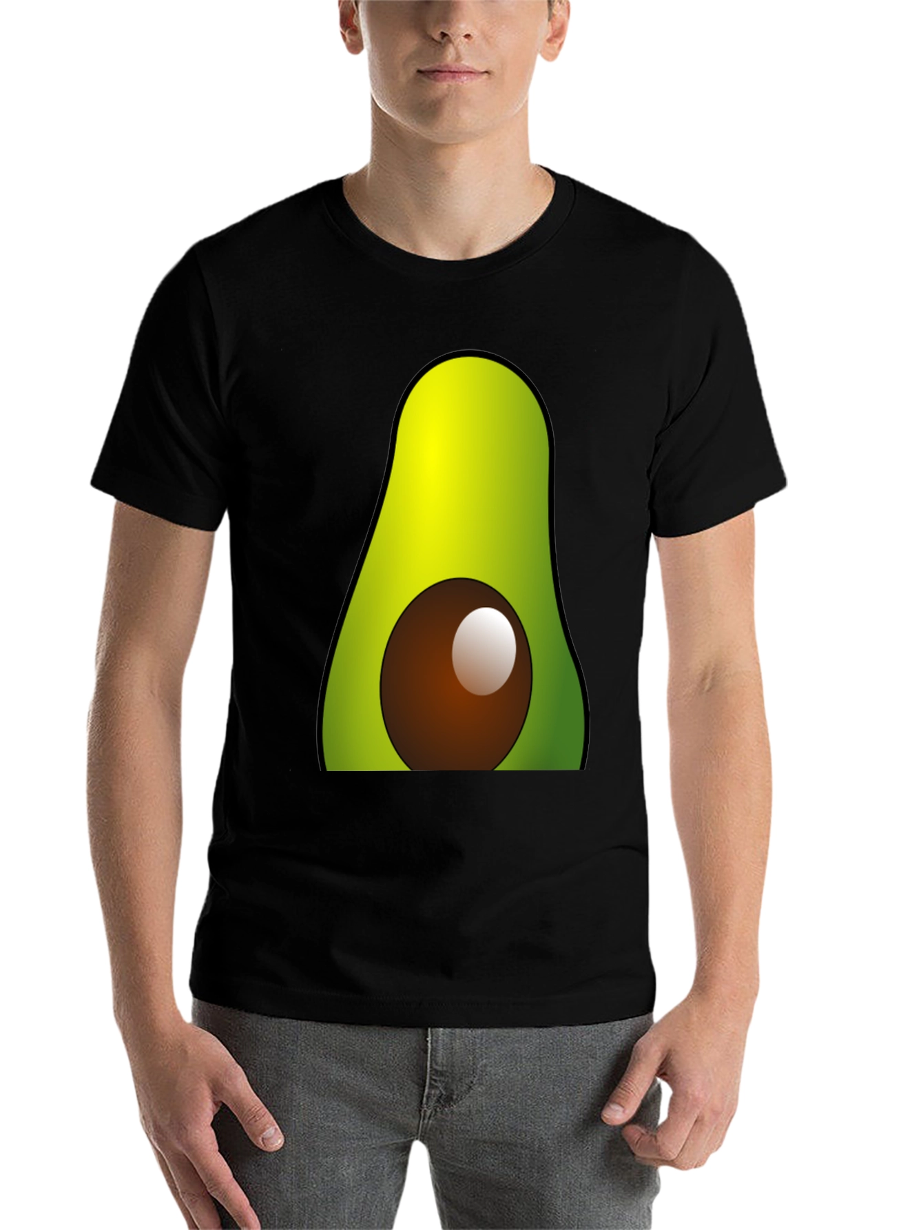 Black Avocado Graphic Tee - Cool & Casual view 7