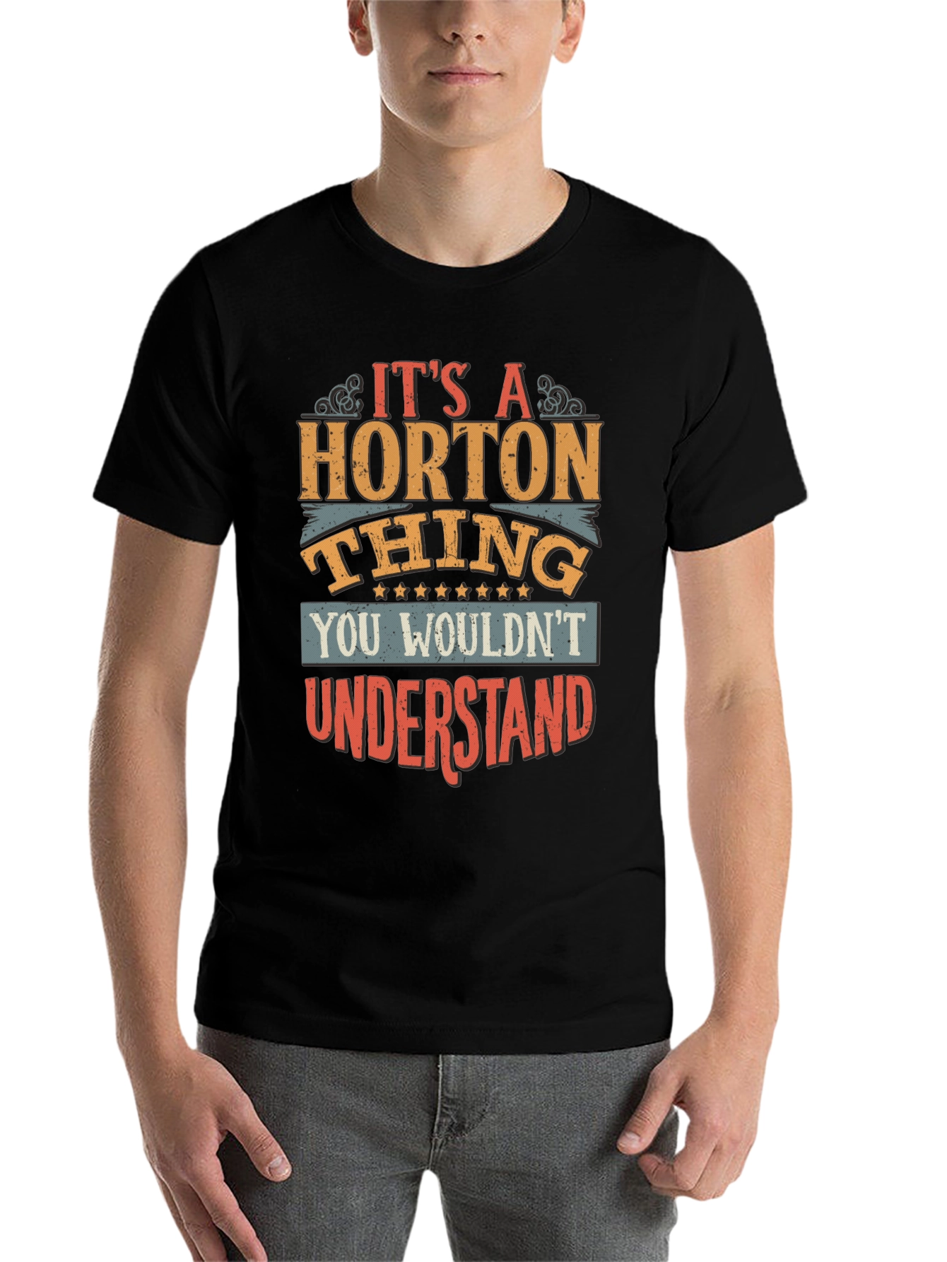Black Horton Thing T-Shirt: You Wouldn't Understand view 7