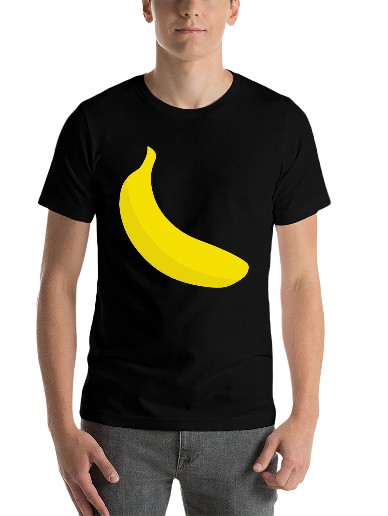 Black Banana Graphic Black T-Shirt - Fun & Quirky view 7