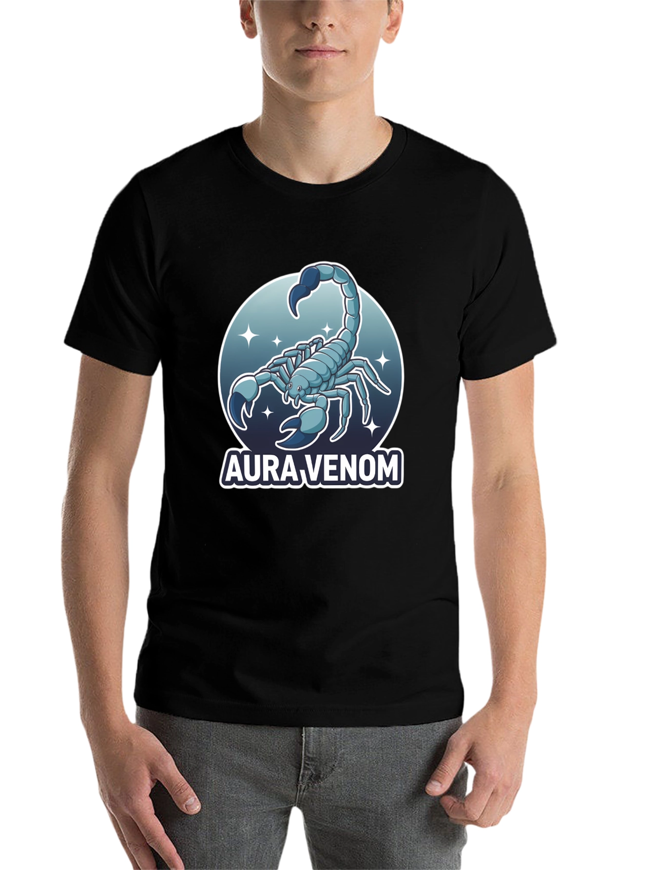 Aura Venom Scorpion Graphic T-Shirt - Stylish Men's Tee - 7