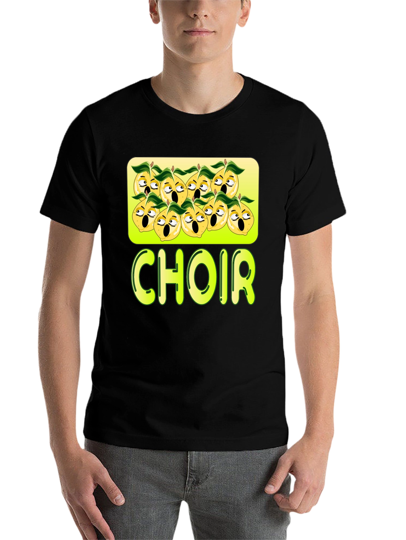 Black Lemon Choir Graphic Black T-Shirt  view 7