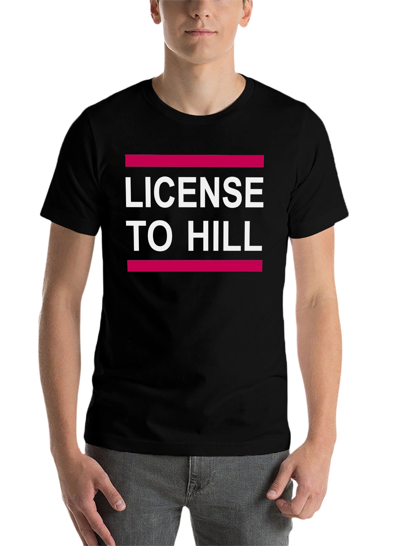 Black License to Hill Black Graphic Tee view 7
