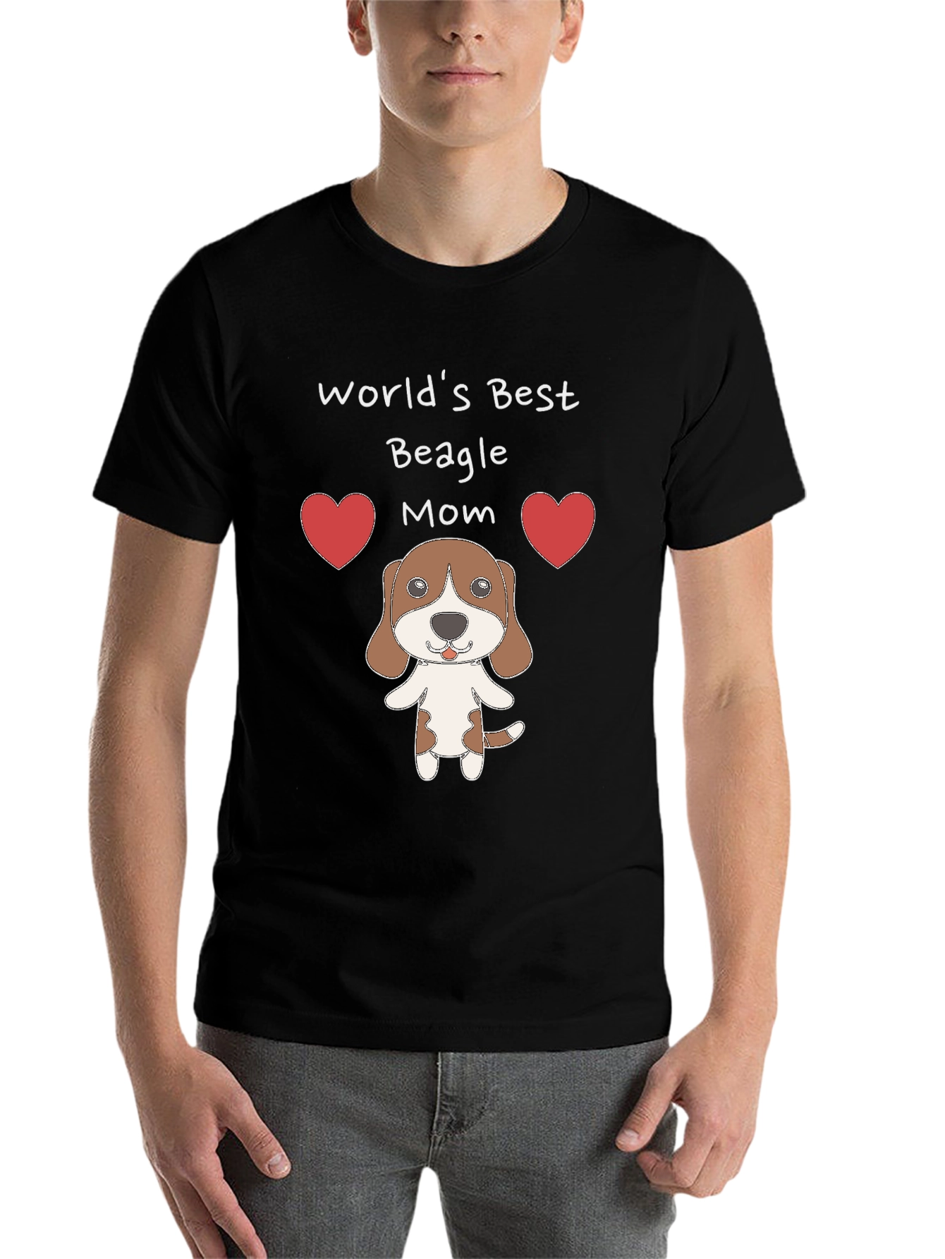 World's Best Beagle Mom T-Shirt - 7