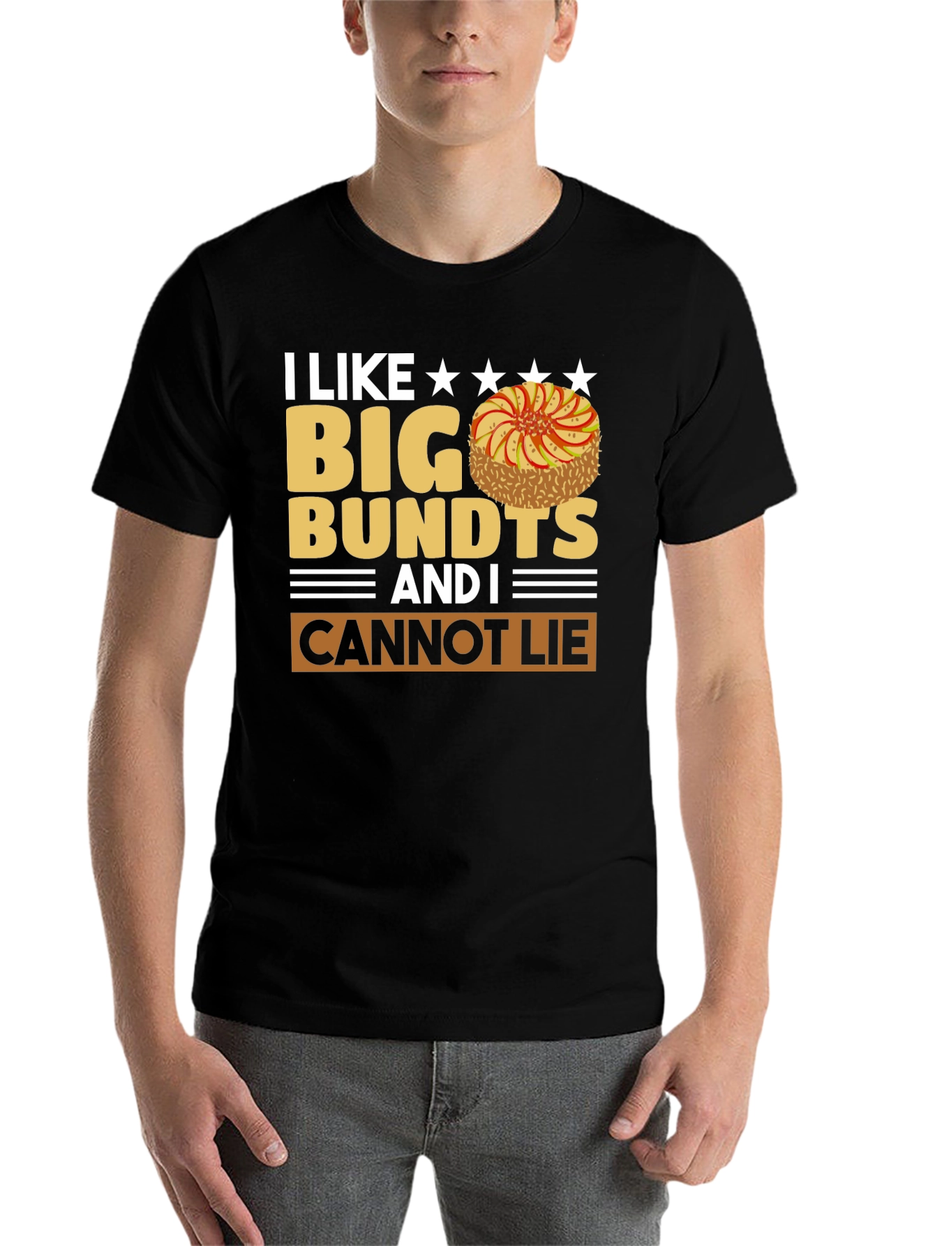 Black I Like Big Bundts T-Shirt view 7