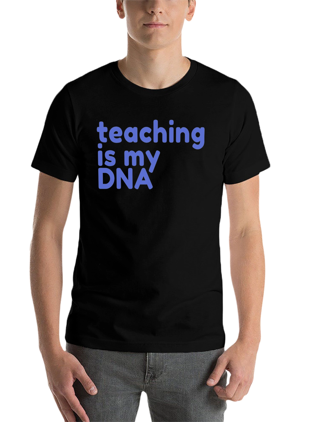 Black Teaching is My DNA Graphic T-Shirt view 7